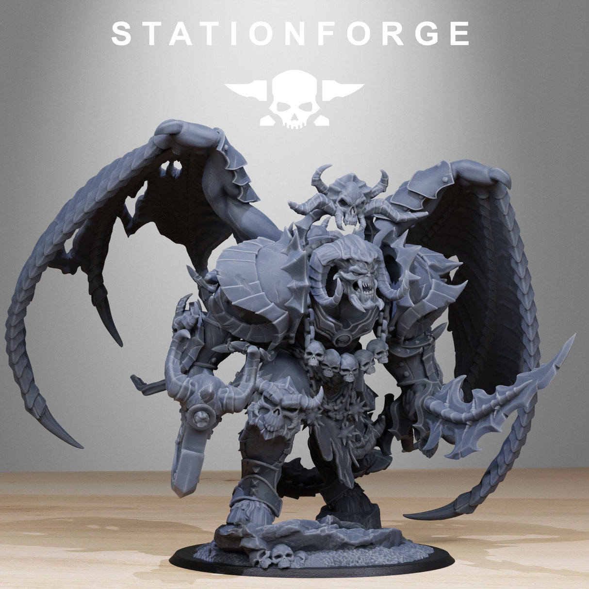 Tabletop Terrain Miniature Corrupted Demon