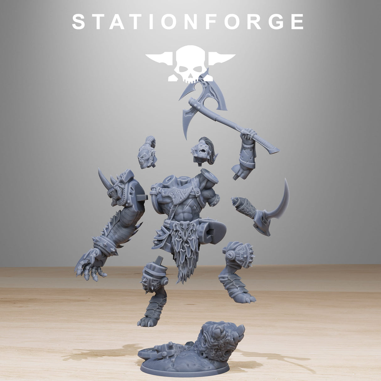 Tabletop Terrain Miniature Corrupted Gladiator