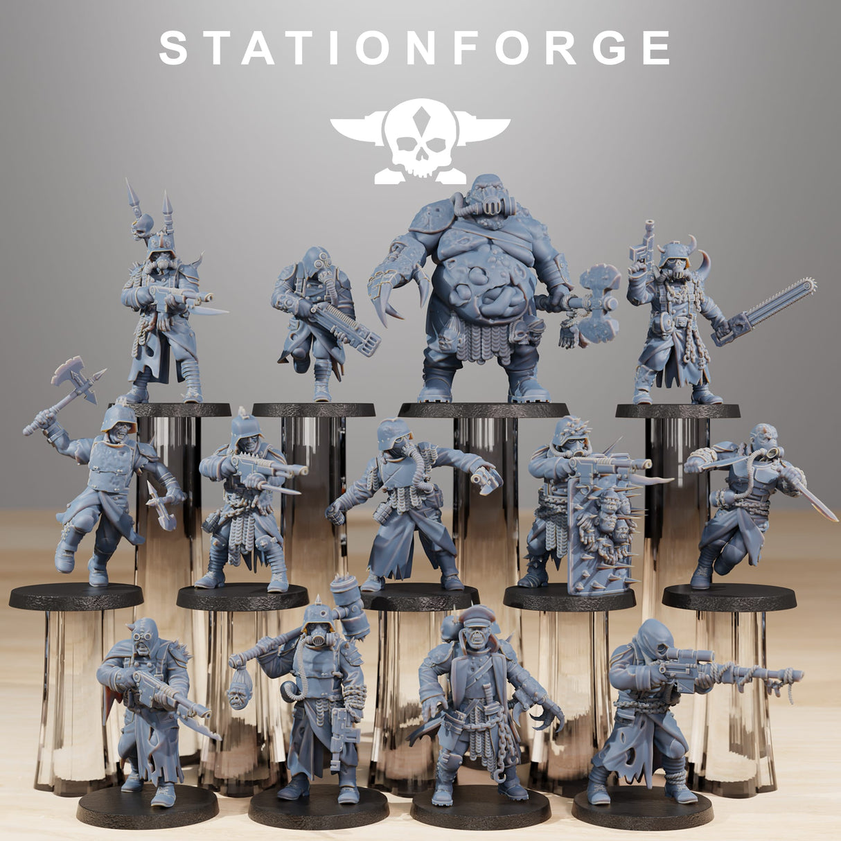 Tabletop Terrain Miniature Corrupted Guard