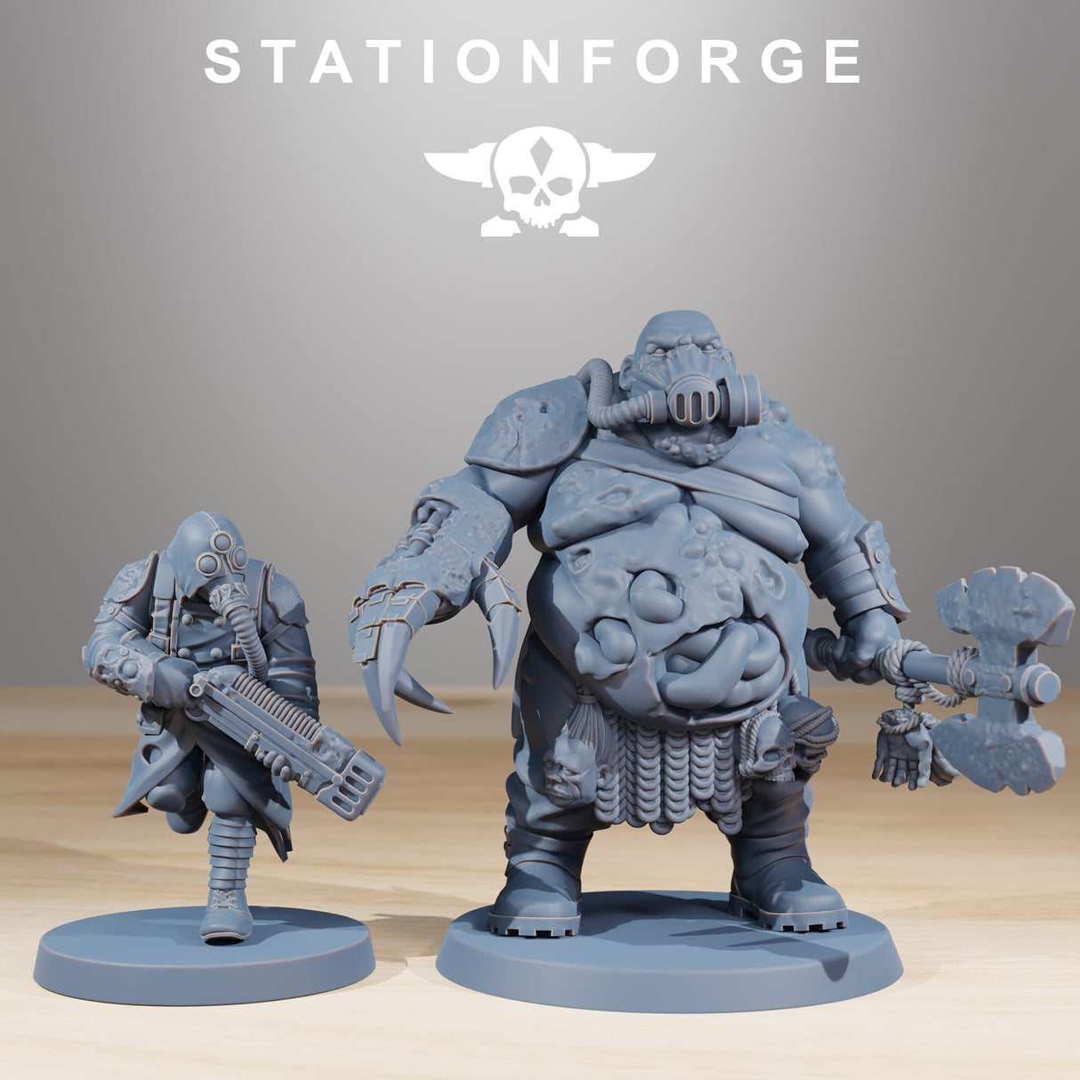 Tabletop Terrain Miniature Corrupted Guard
