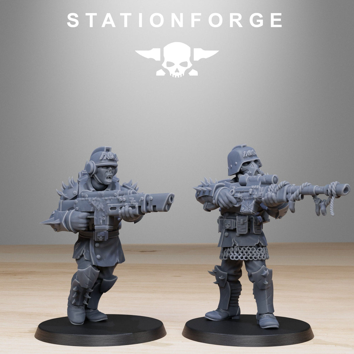 Tabletop Terrain Miniature Corrupted Guard Builder Kit