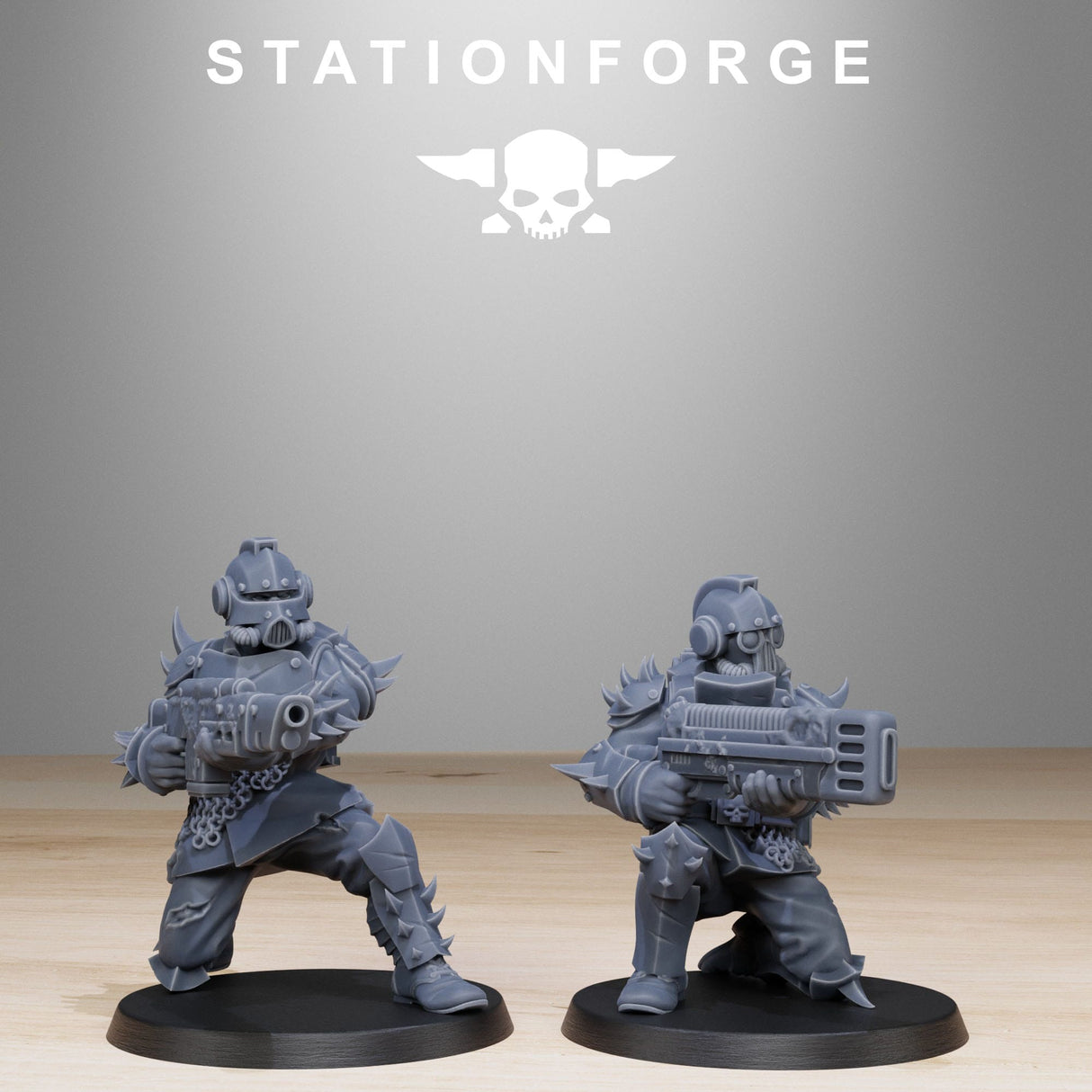 Tabletop Terrain Miniature Corrupted Guard Builder Kit