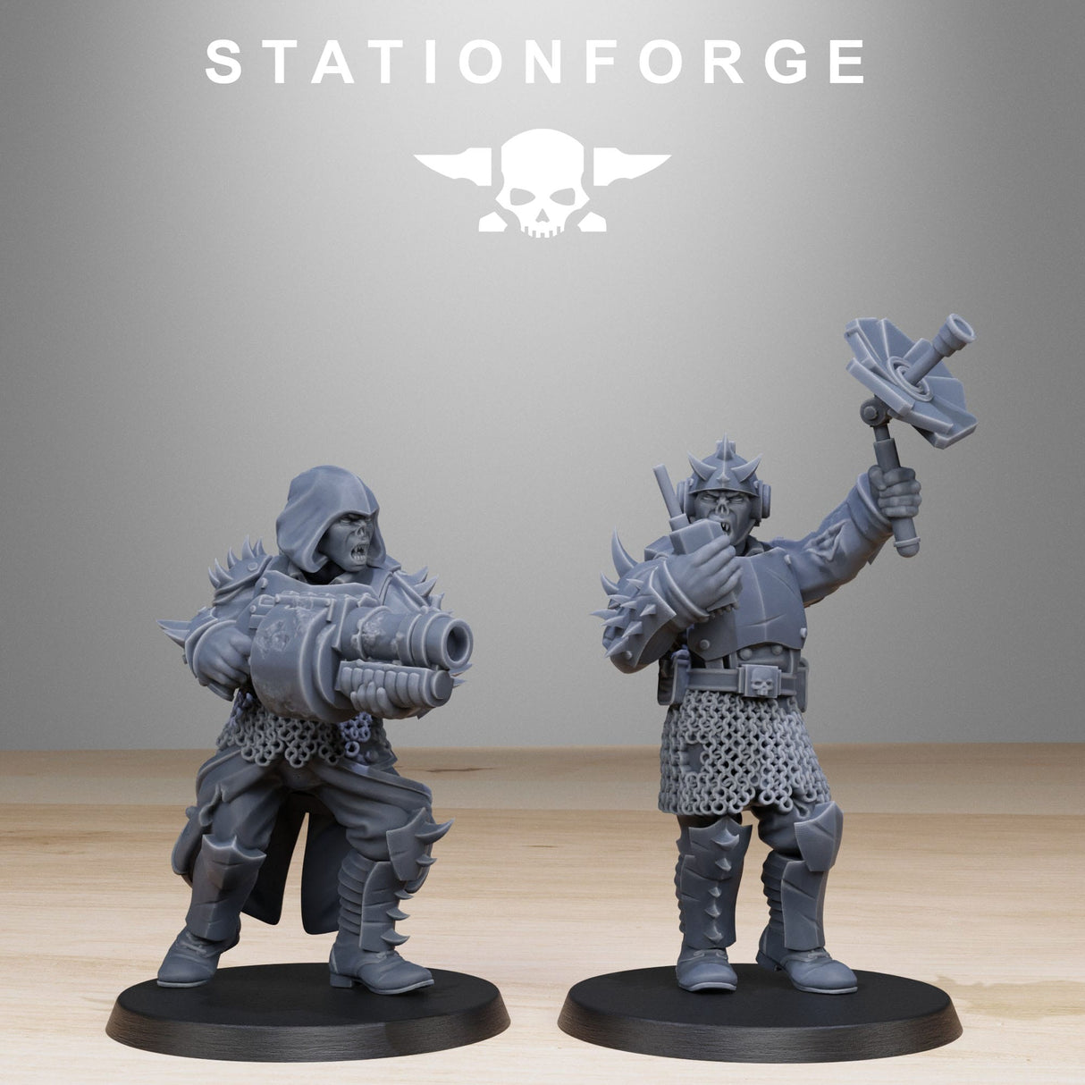 Tabletop Terrain Miniature Corrupted Guard Builder Kit