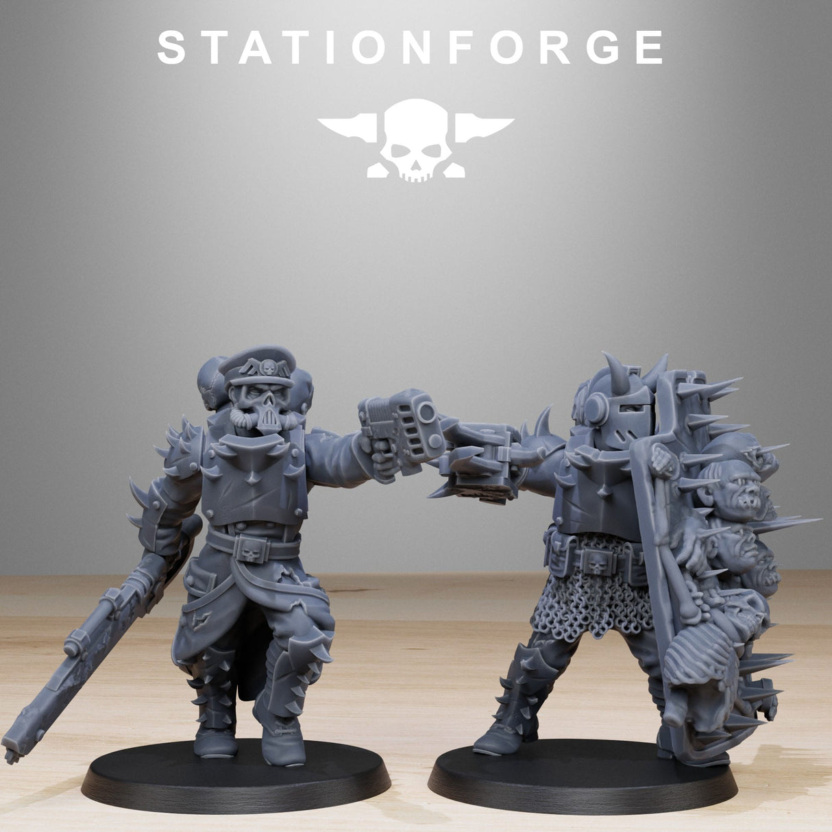 Tabletop Terrain Miniature Corrupted Guard Builder Kit