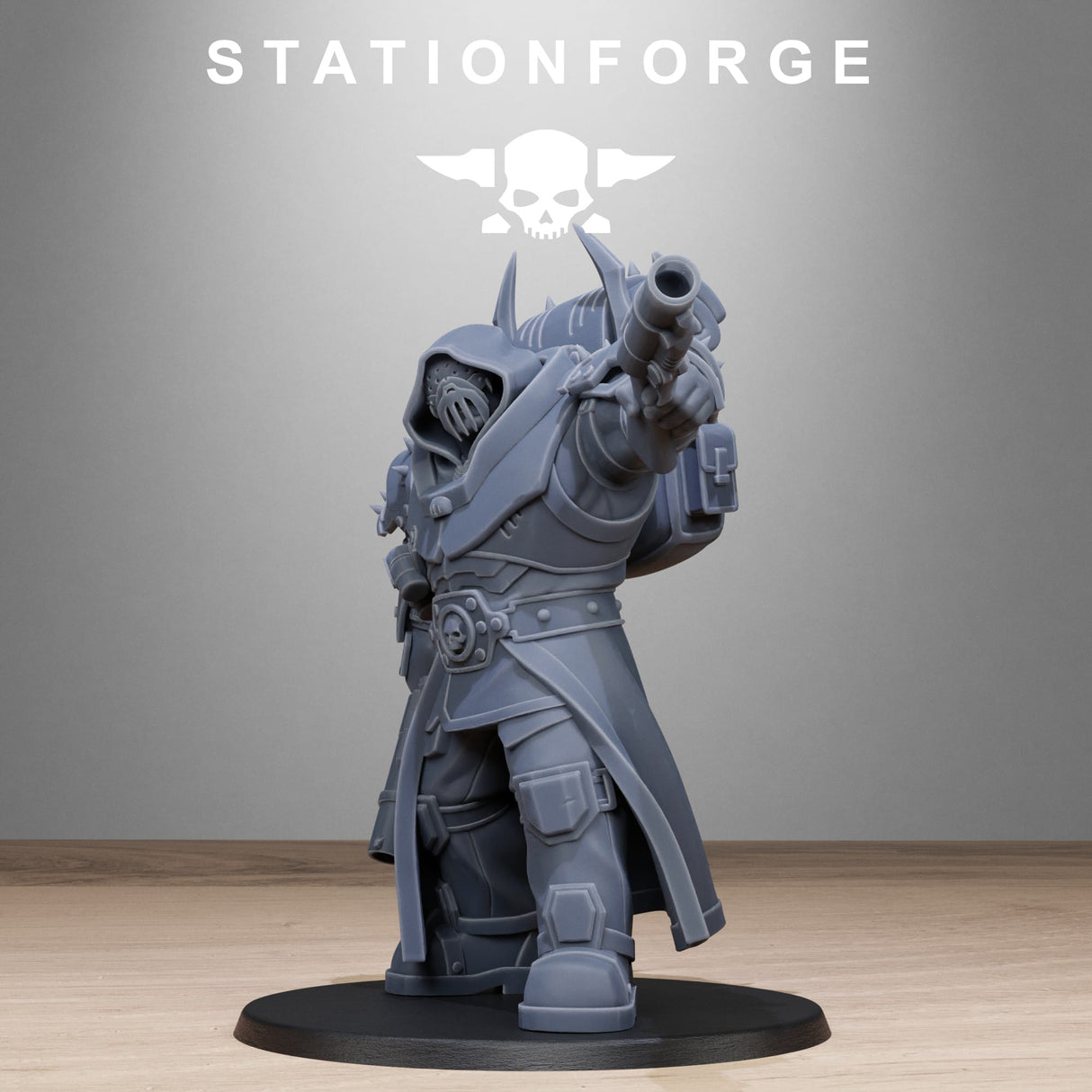 Tabletop Terrain Miniature Corrupted Guard Destructor