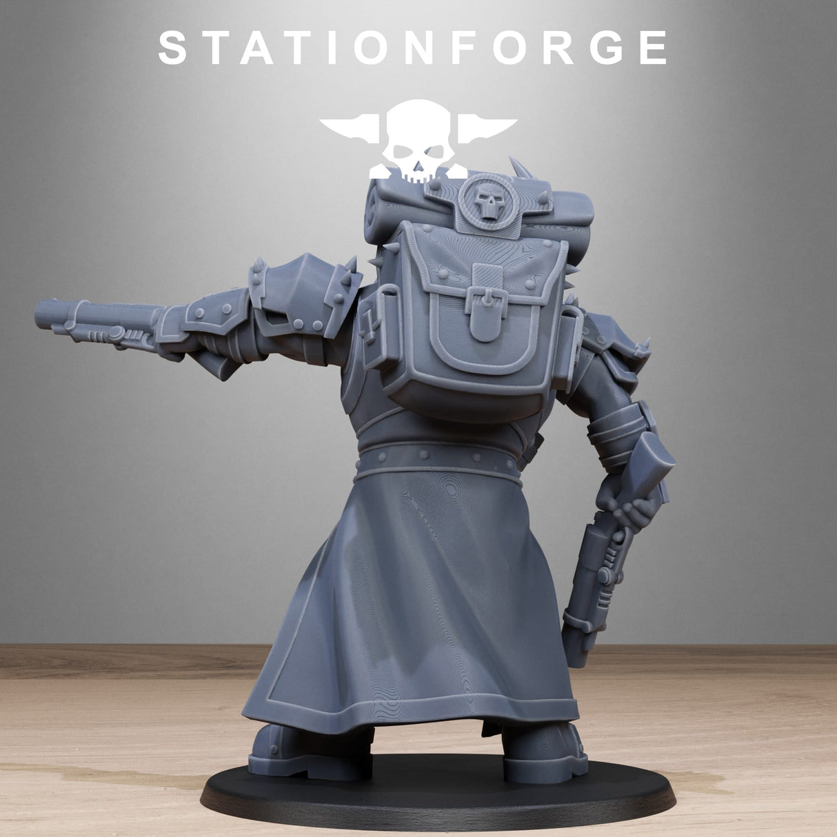 Tabletop Terrain Miniature Corrupted Guard Destructor