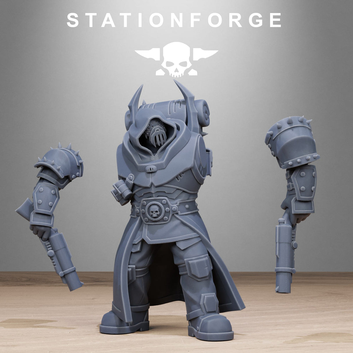 Tabletop Terrain Miniature Corrupted Guard Destructor