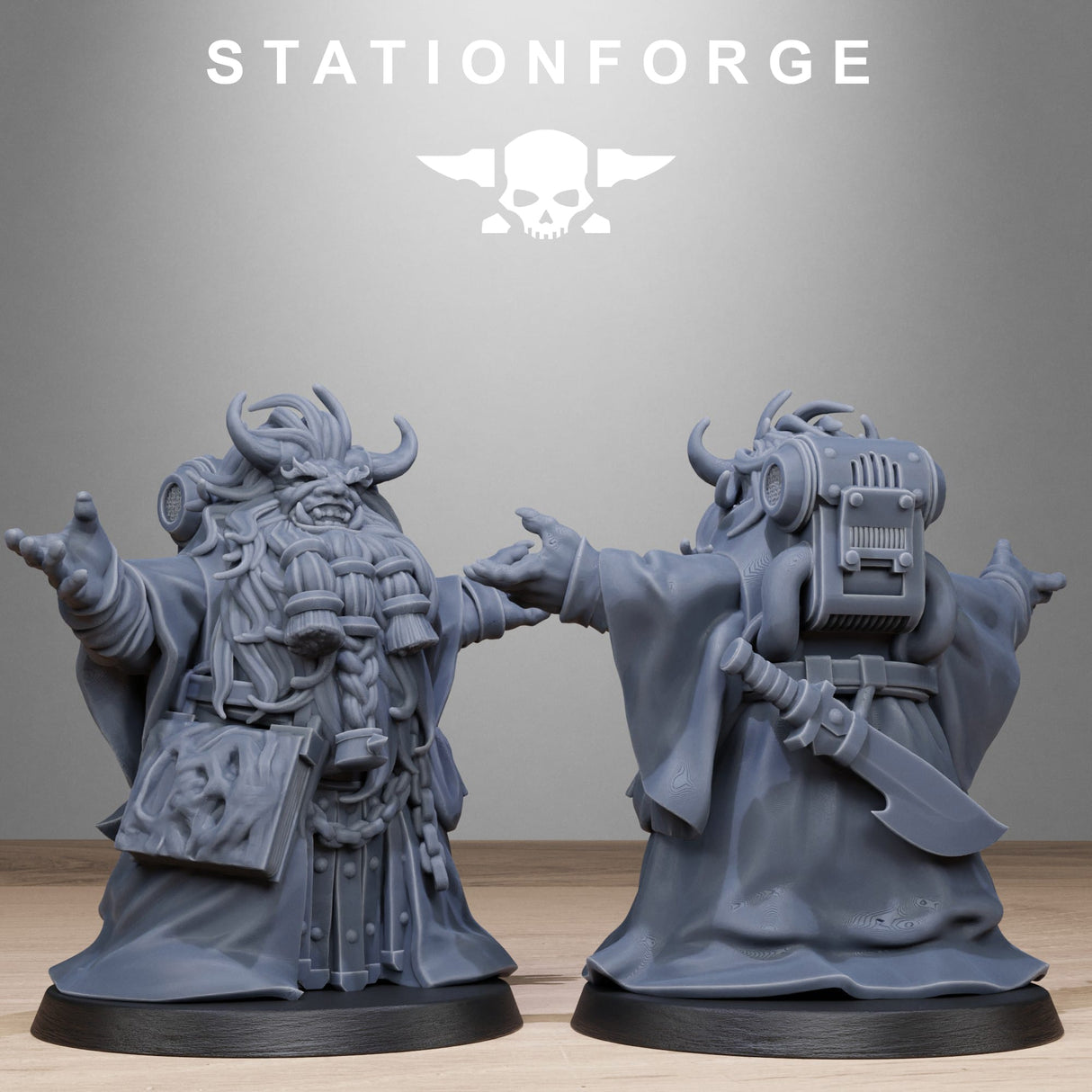 Tabletop Terrain Miniature Corrupted Guard Dwarves