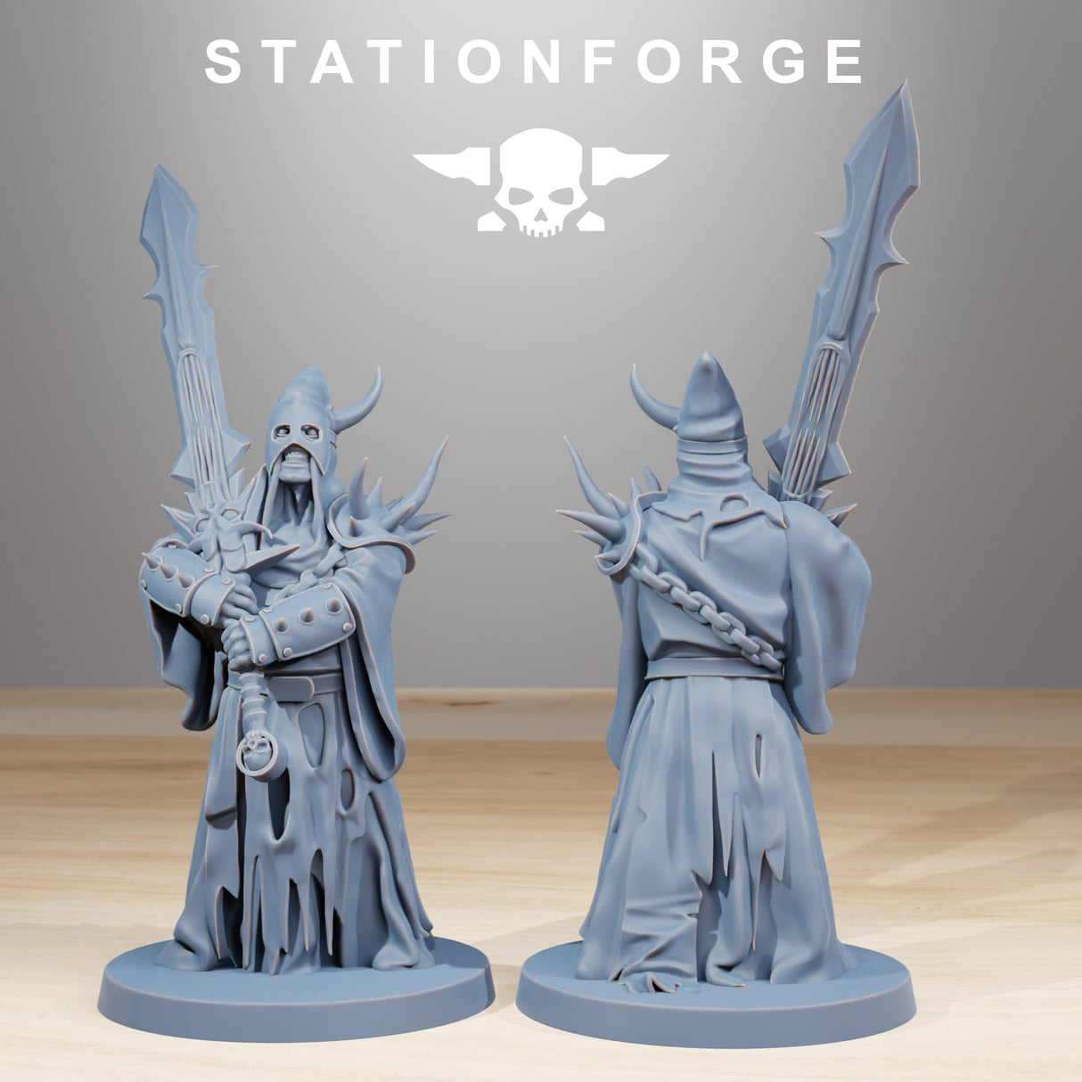 Tabletop Terrain Miniature Corrupted Guard Fanatics