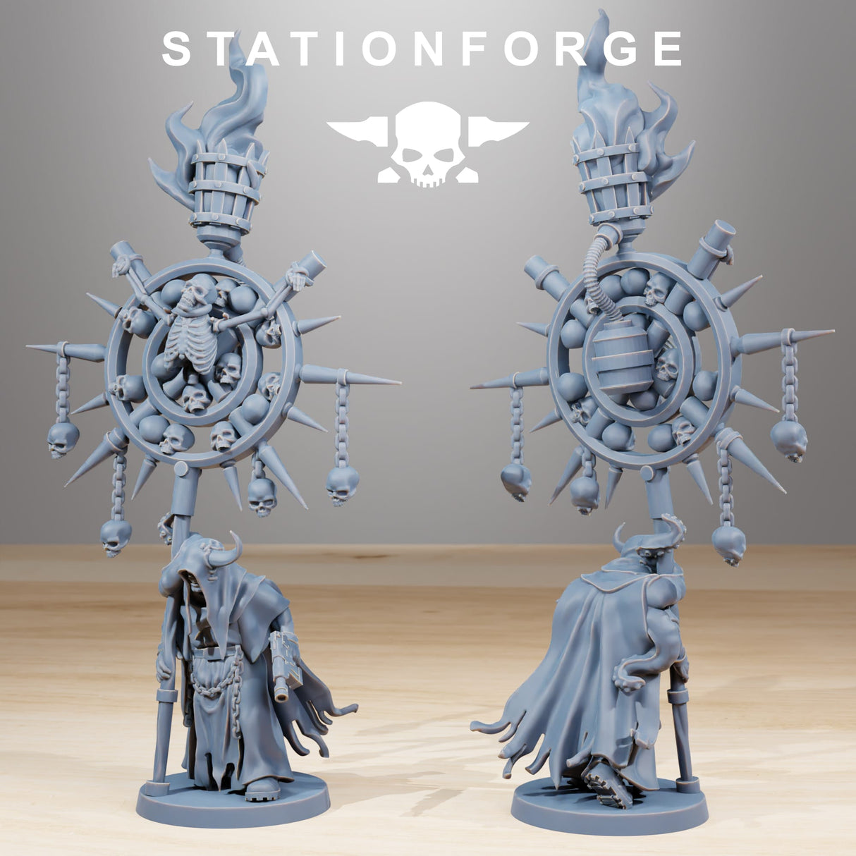 Tabletop Terrain Miniature Corrupted Guard Fanatics