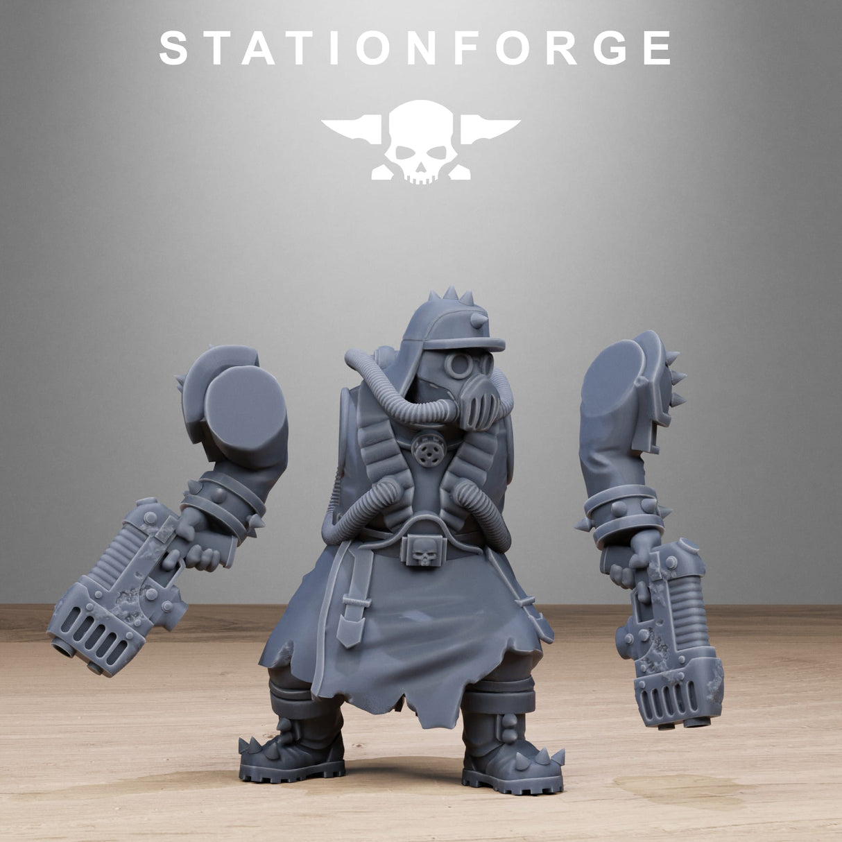 Tabletop Terrain Miniature Corrupted Guard Filthcrew Mutants