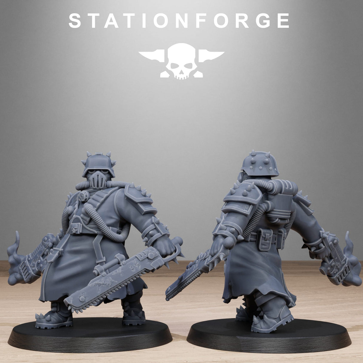 Tabletop Terrain Miniature Corrupted Guard Filthcrew Mutants