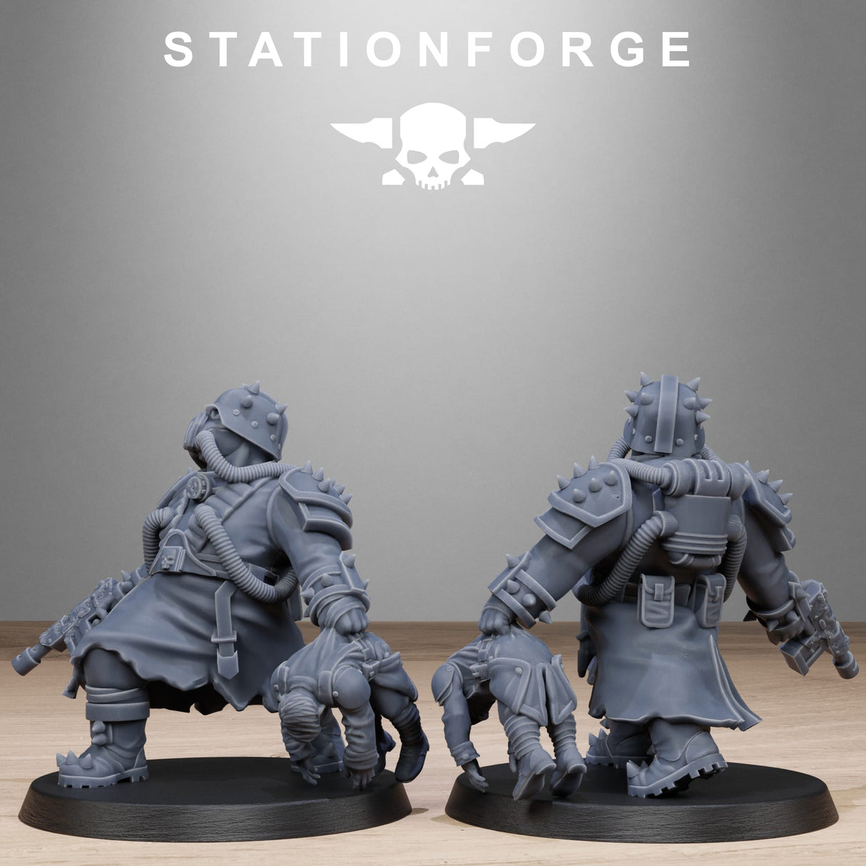 Tabletop Terrain Miniature Corrupted Guard Filthcrew Mutants