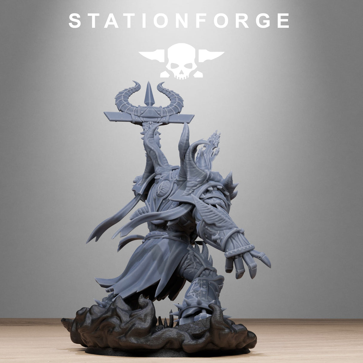 Tabletop Terrain Miniature Corrupted Guard King Brute