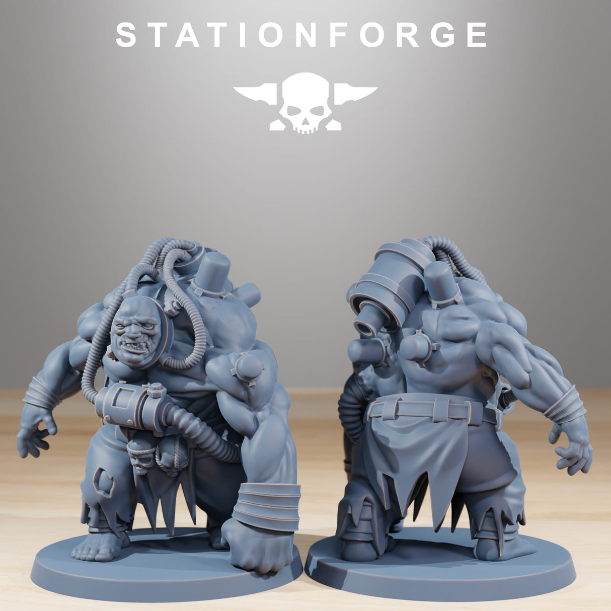 Tabletop Terrain Miniature Corrupted Guard Nomads