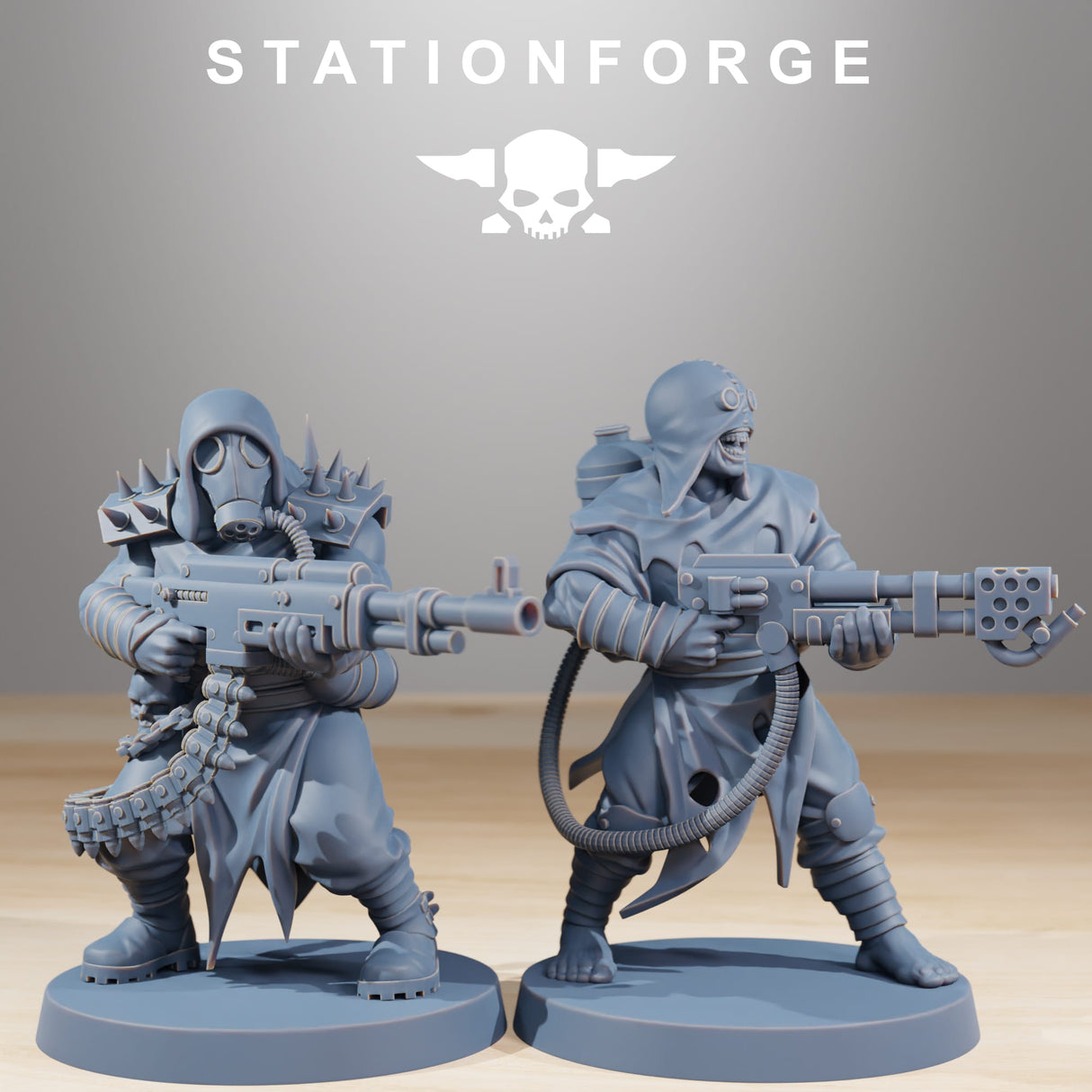 Tabletop Terrain Miniature Corrupted Guard Nomads