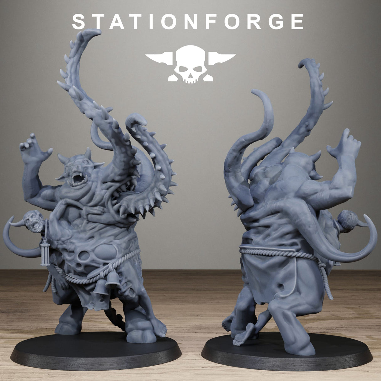Tabletop Terrain Miniature Corrupted Guard Possessed Demon