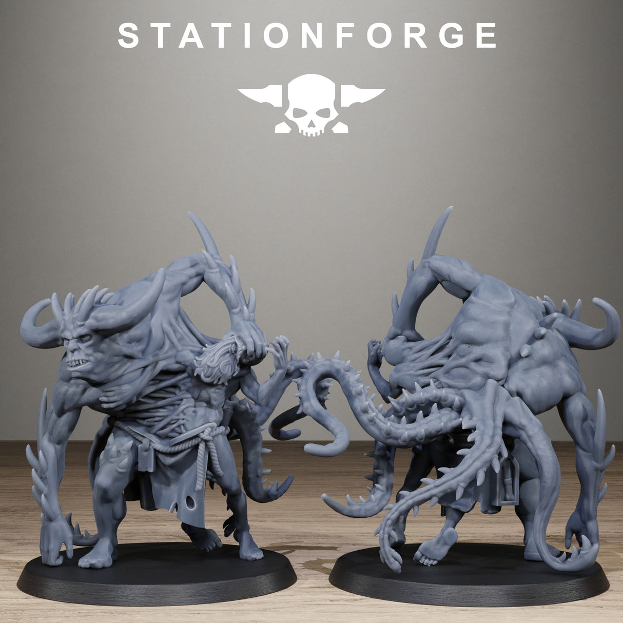 Tabletop Terrain Miniature Corrupted Guard Possessed Demon