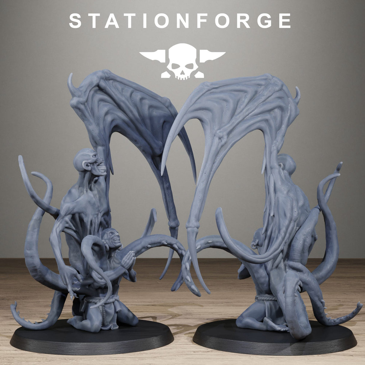 Tabletop Terrain Miniature Corrupted Guard Possessed Demon
