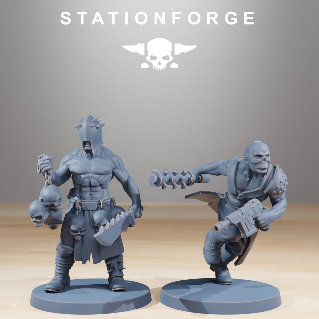 Tabletop Terrain Miniature Corrupted Guard Sectarians