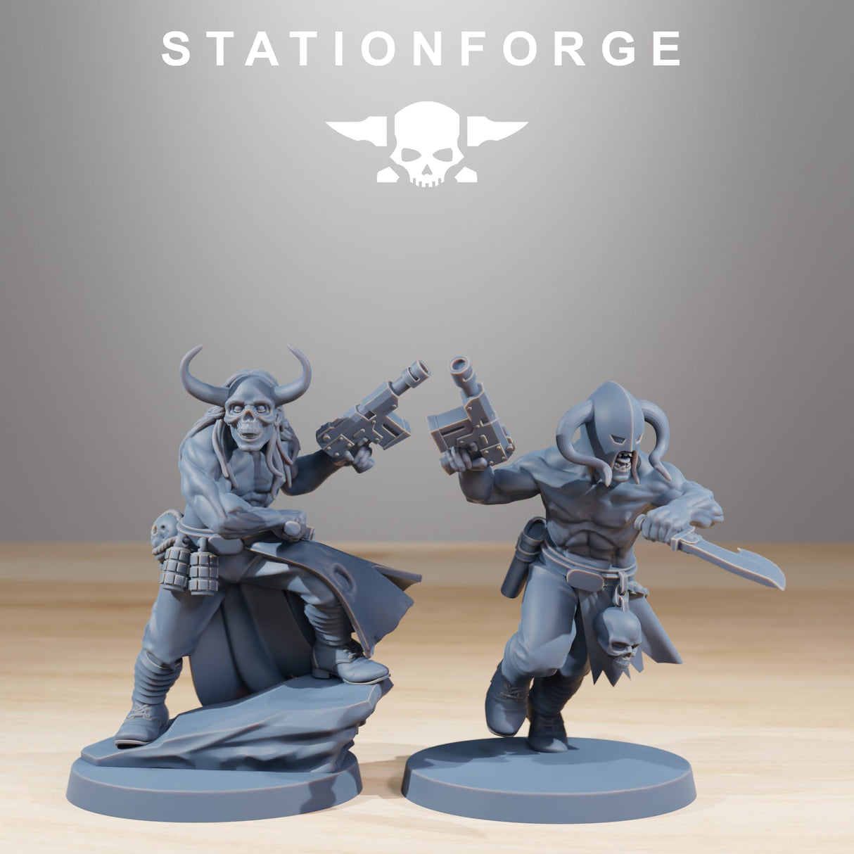 Tabletop Terrain Miniature Corrupted Guard Sectarians