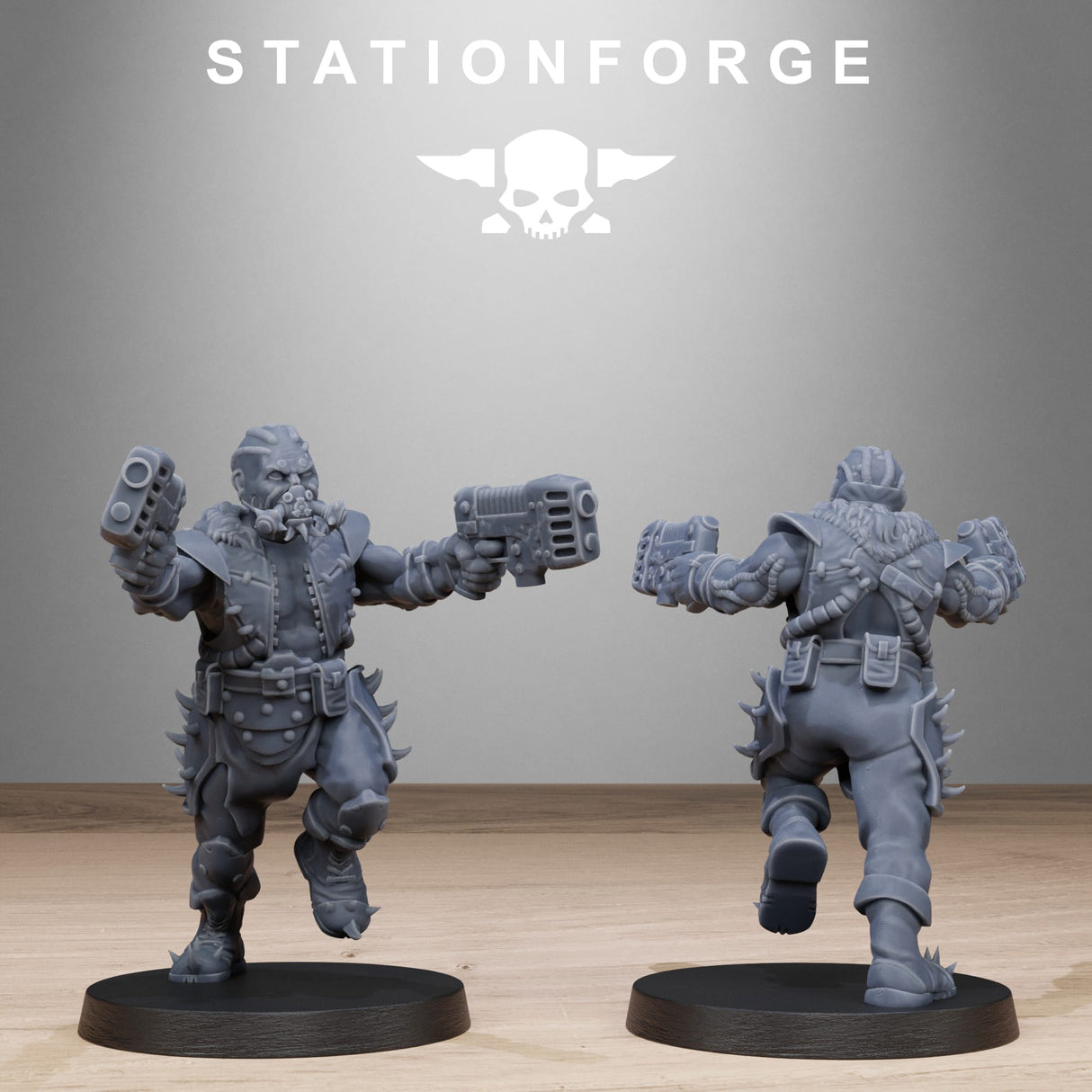 Tabletop Terrain Miniature Corrupted Guard Spikers