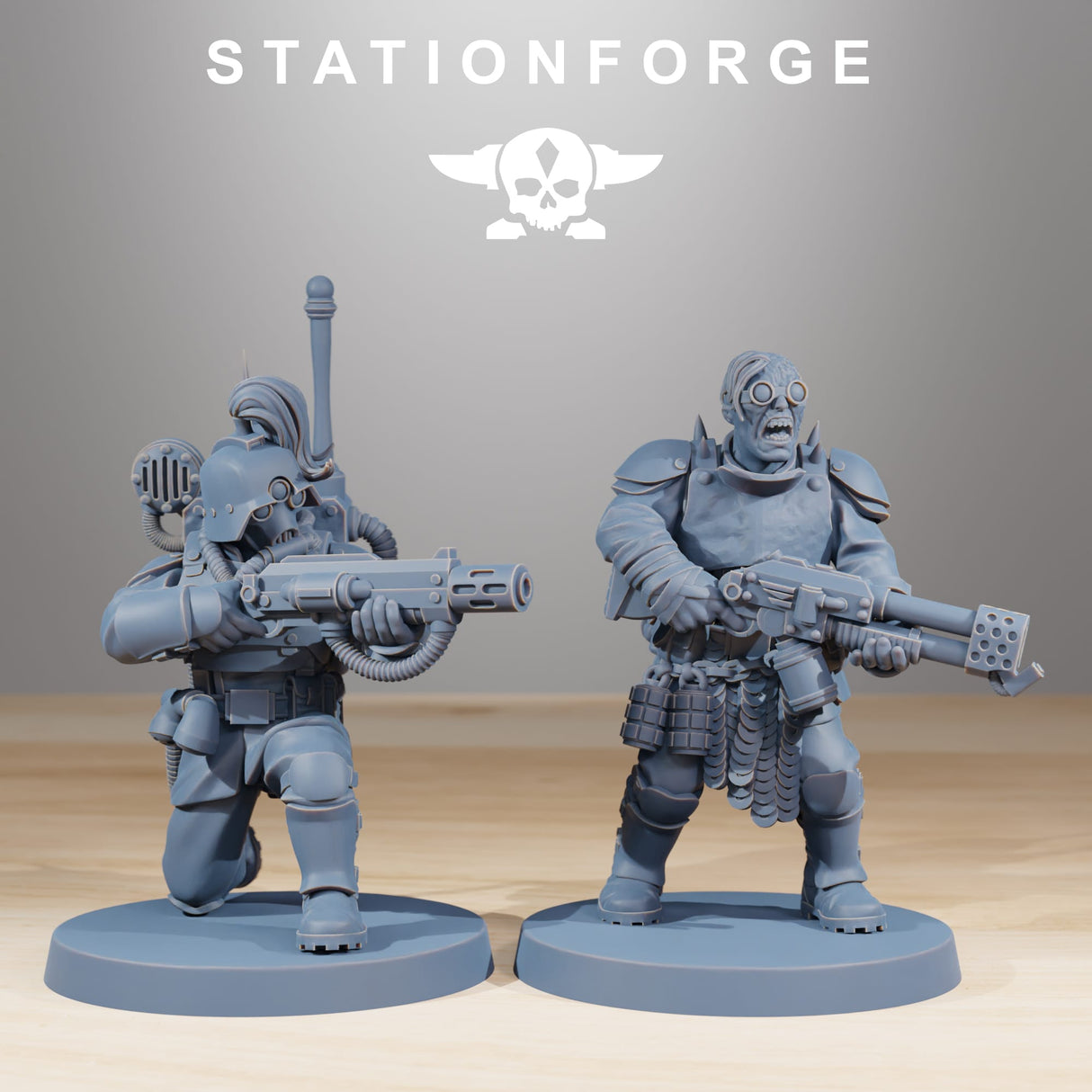 Tabletop Terrain Miniature Corrupted Guard The Forsaken