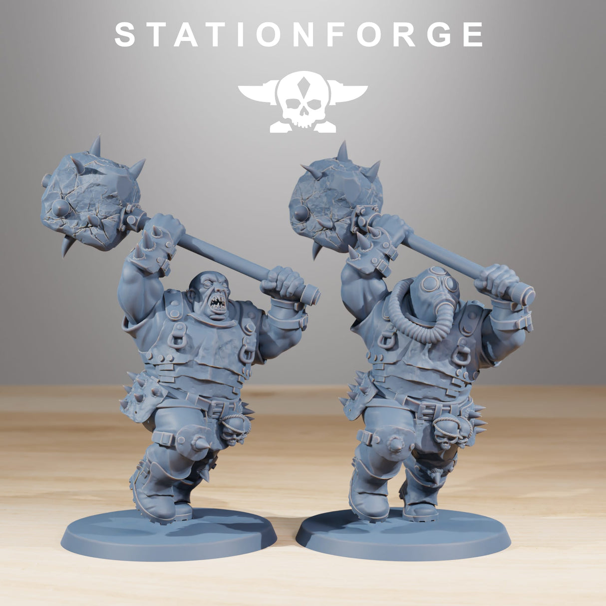 Tabletop Terrain Miniature Corrupted Guard The Forsaken