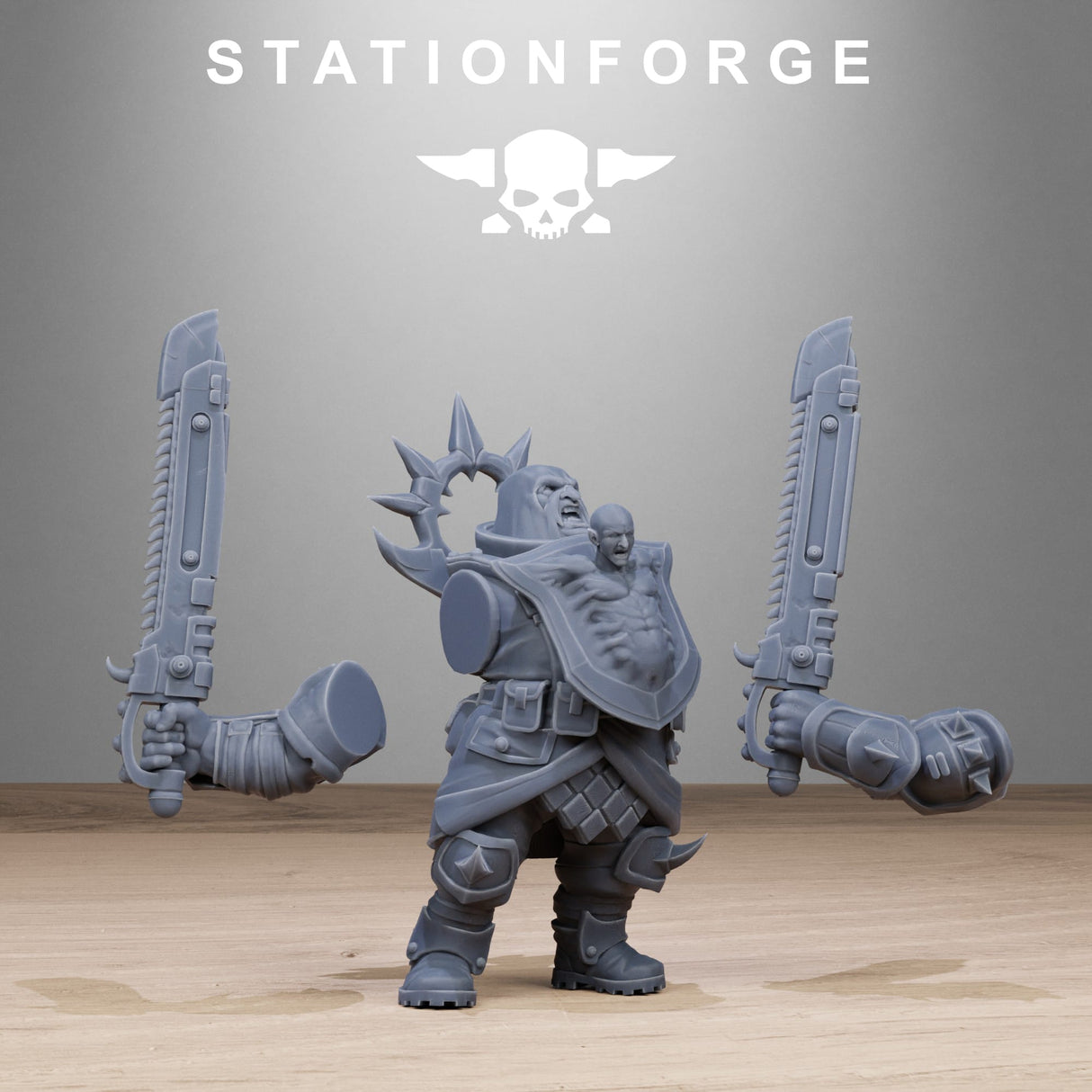 Tabletop Terrain Miniature Corrupted Guard The Giantes