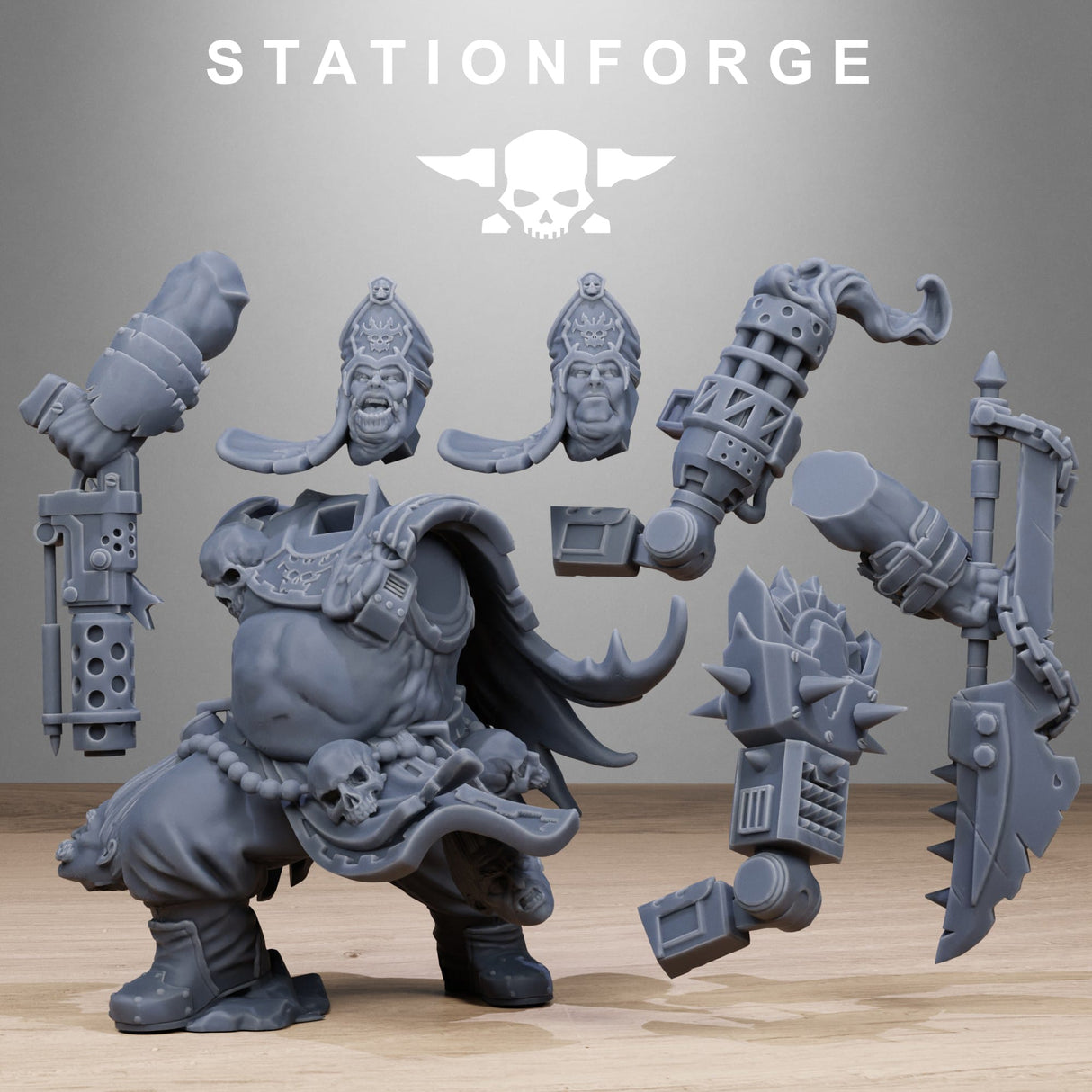 Tabletop Terrain Miniature Corrupted Guard Unholy Priest