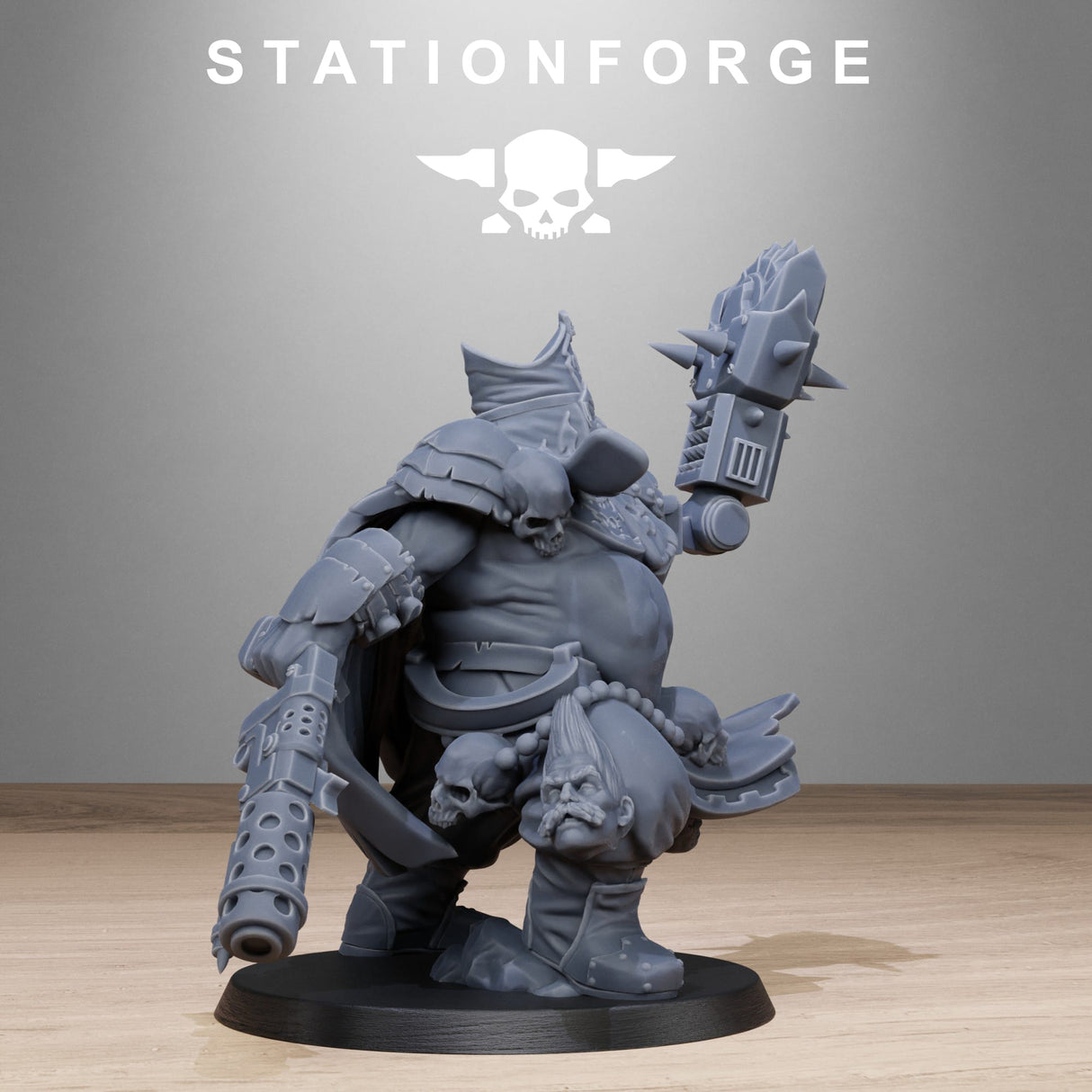 Tabletop Terrain Miniature Corrupted Guard Unholy Priest