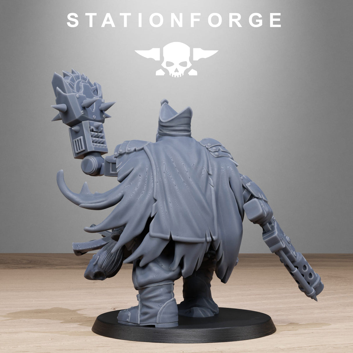 Tabletop Terrain Miniature Corrupted Guard Unholy Priest