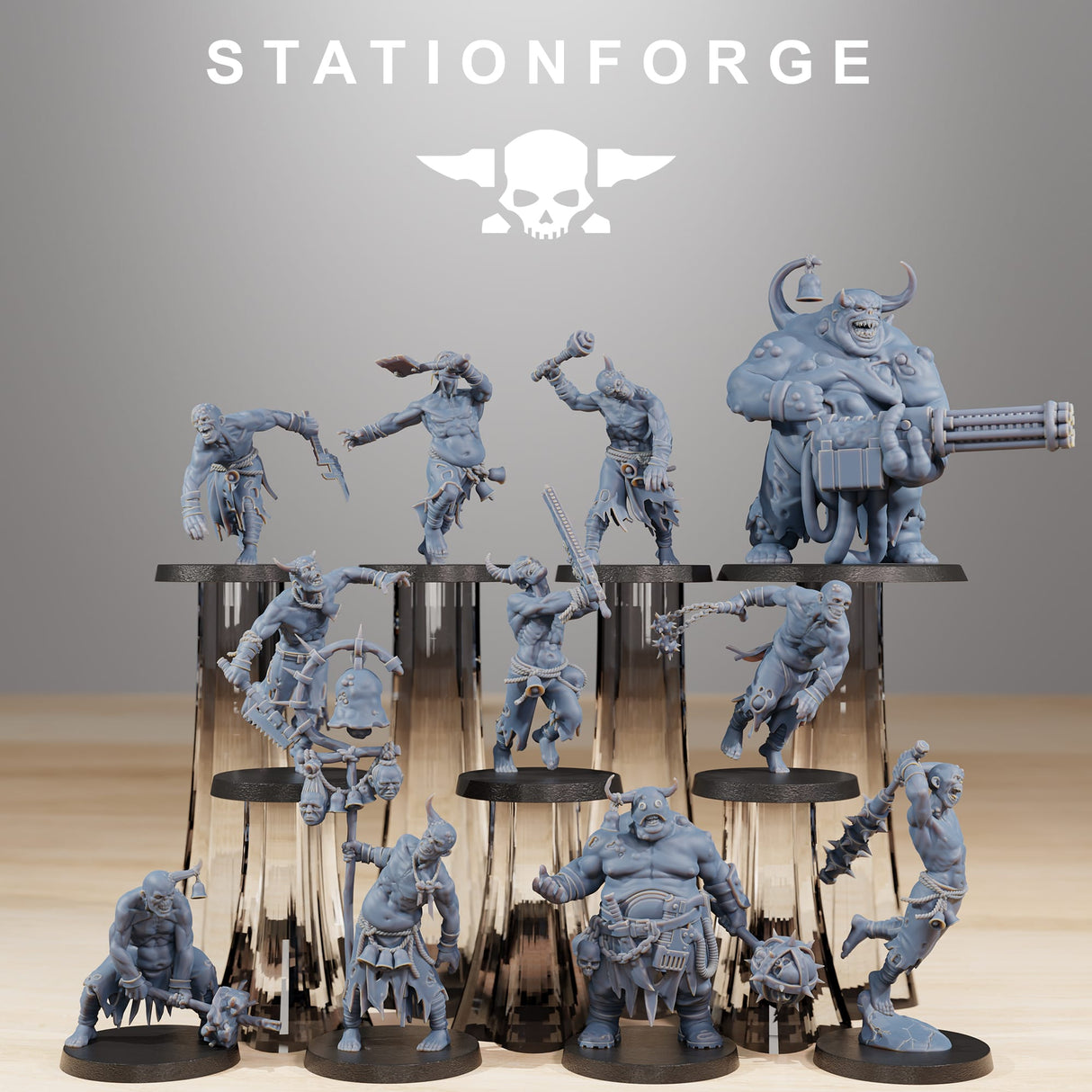 Tabletop Terrain Miniature Corrupted Guard Walkers