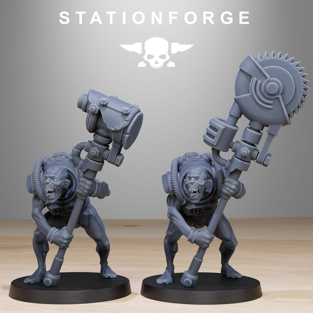 Tabletop Terrain Miniature Corrupted Guard Wretched