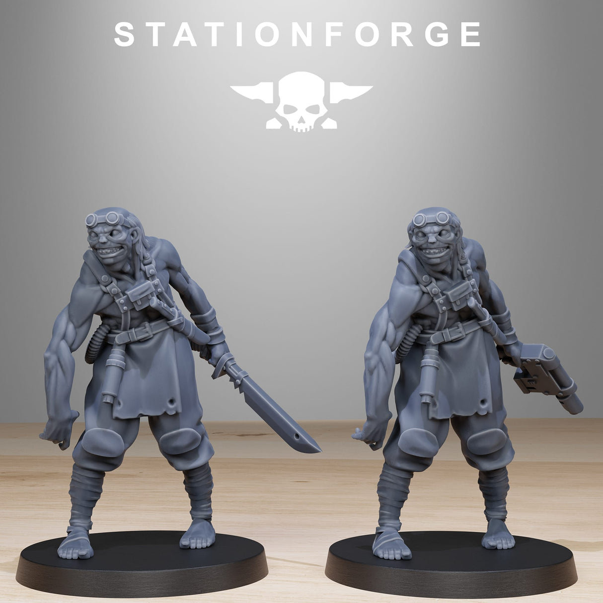 Tabletop Terrain Miniature Corrupted Guard Wretched