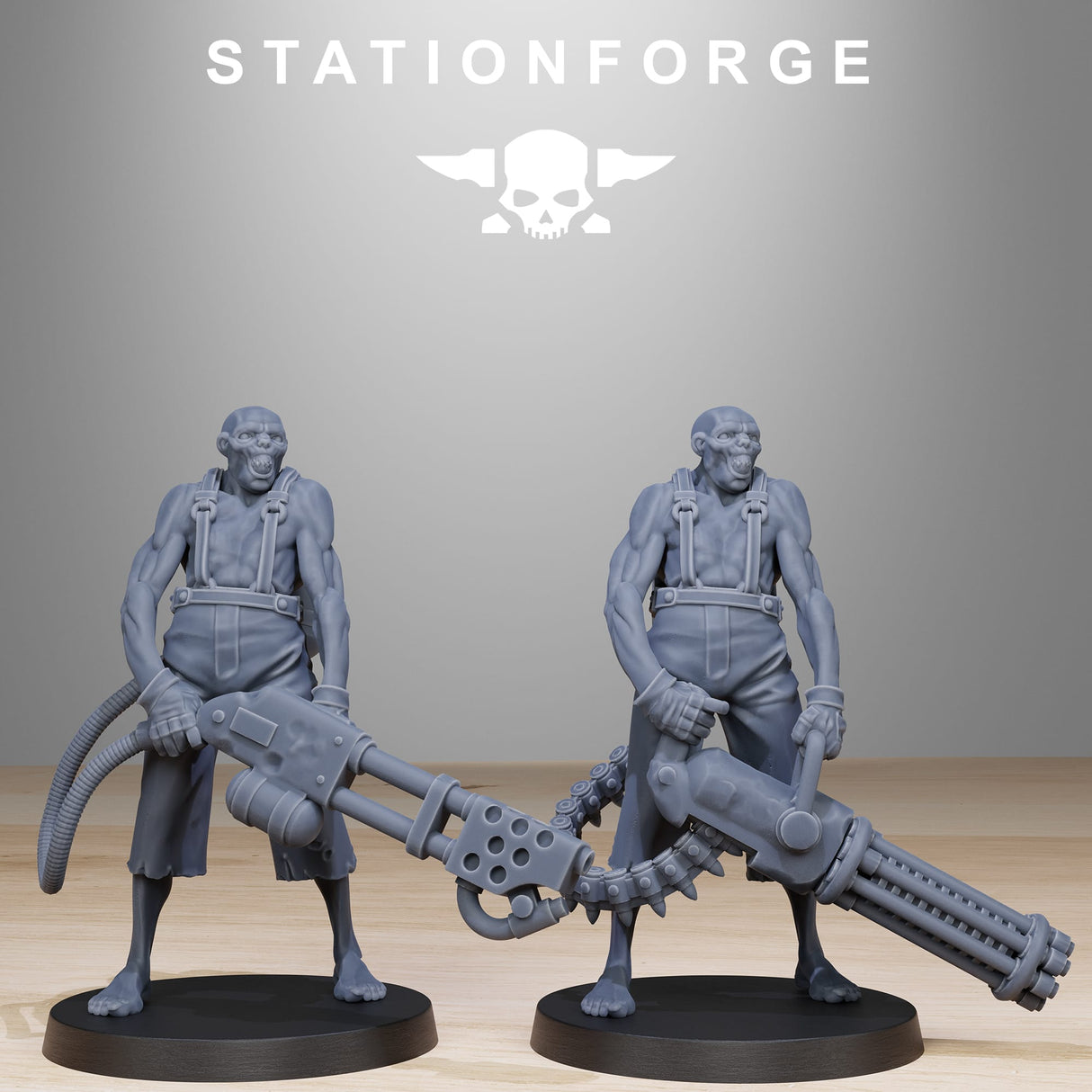 Tabletop Terrain Miniature Corrupted Guard Wretched