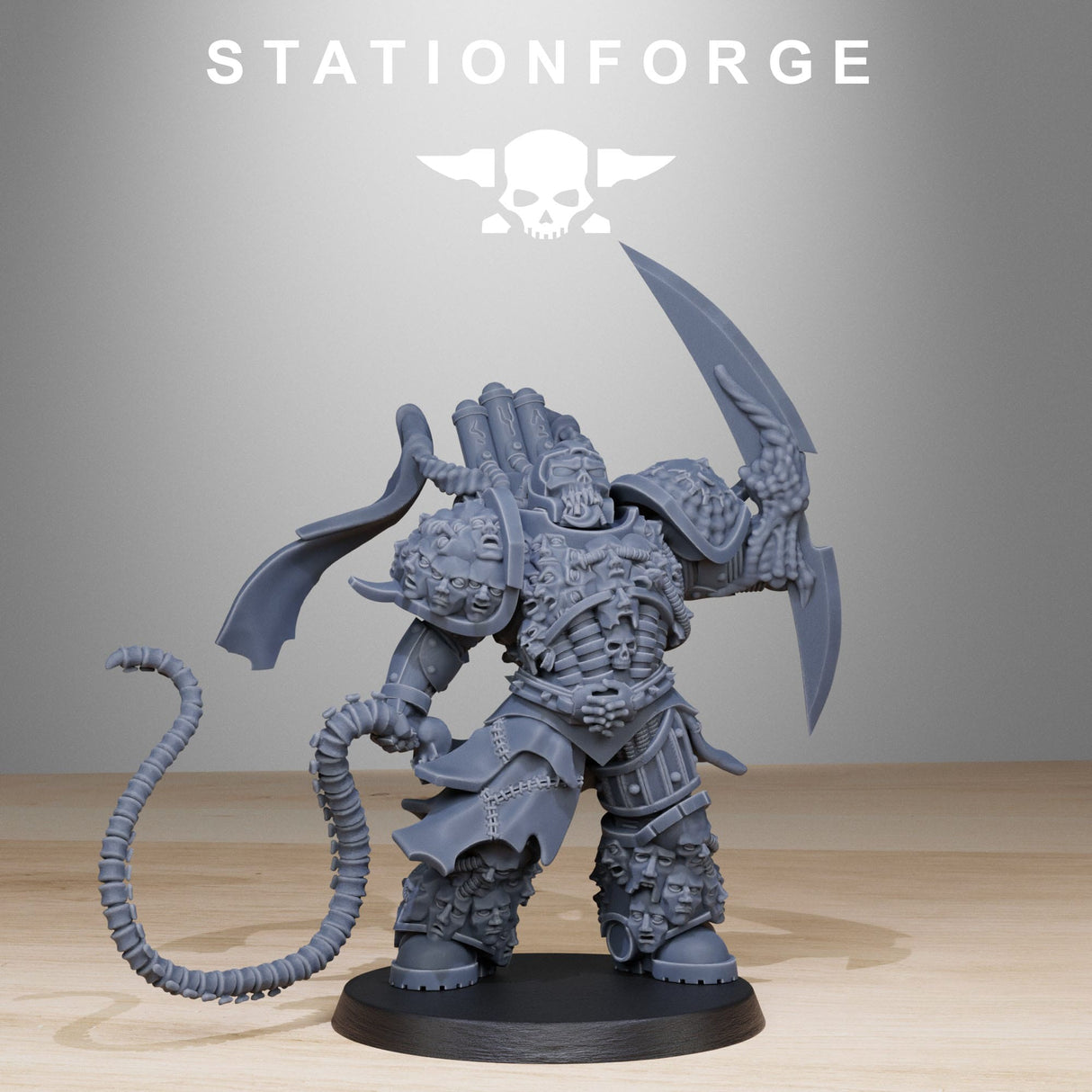 Tabletop Terrain Miniature Corrupted Socratis Punisher
