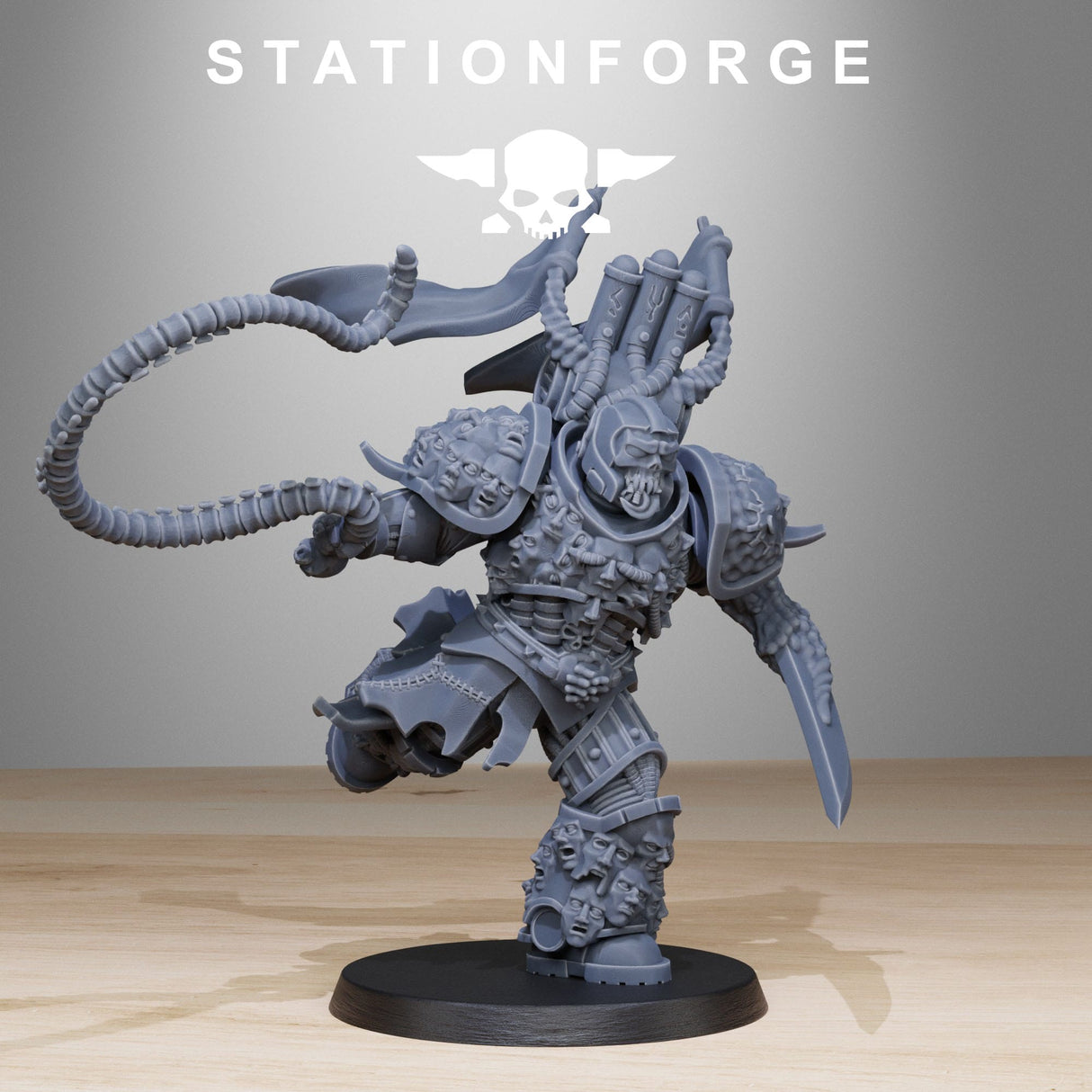 Tabletop Terrain Miniature Corrupted Socratis Punisher