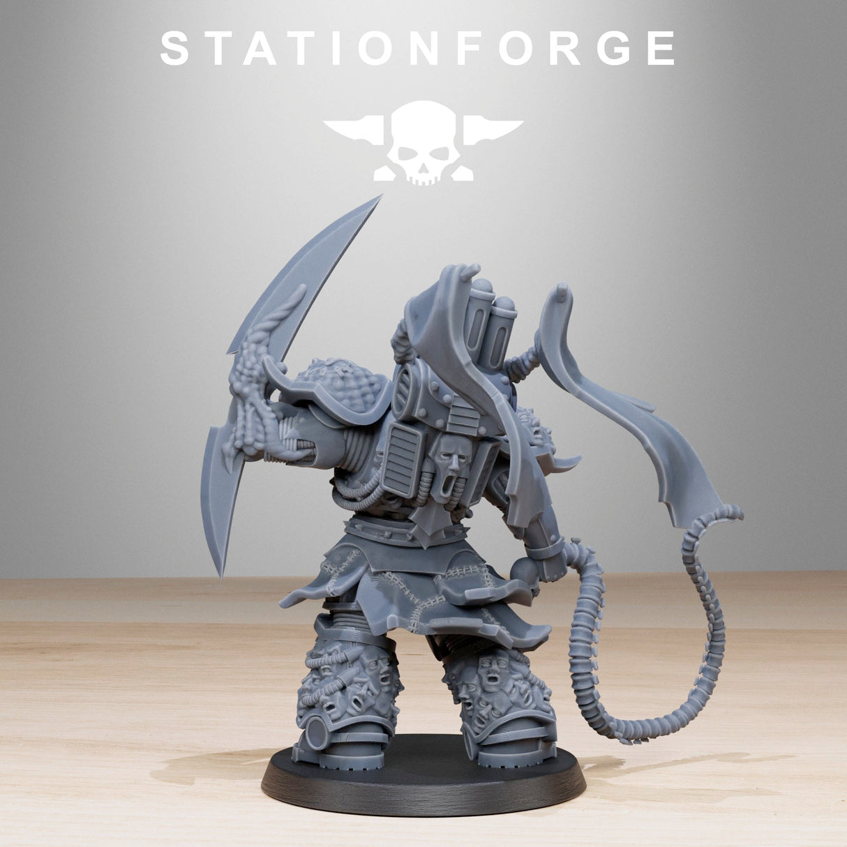 Tabletop Terrain Miniature Corrupted Socratis Punisher