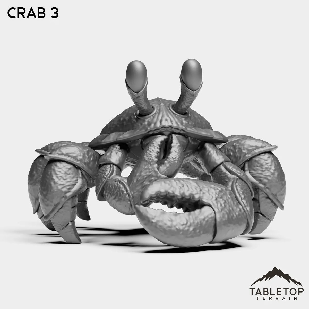 Tabletop Terrain Miniature Crab 3 Crabs