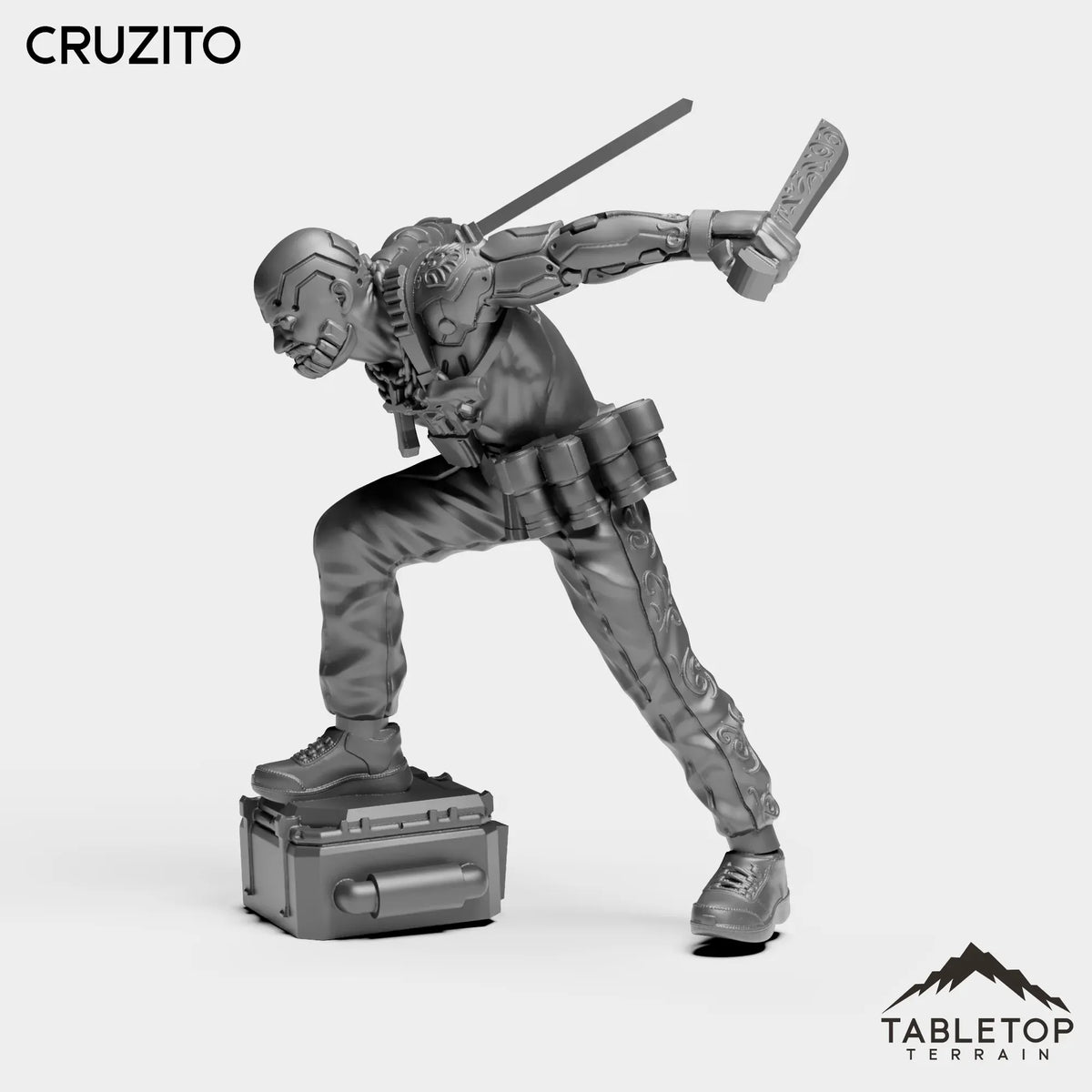 Tabletop Terrain Miniature Cruzito - Los Malos Cartel