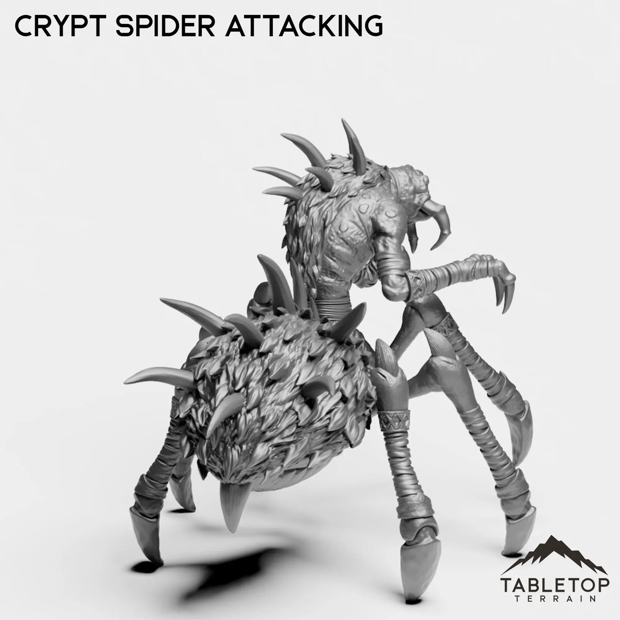 Tabletop Terrain Miniature Crypt Spider