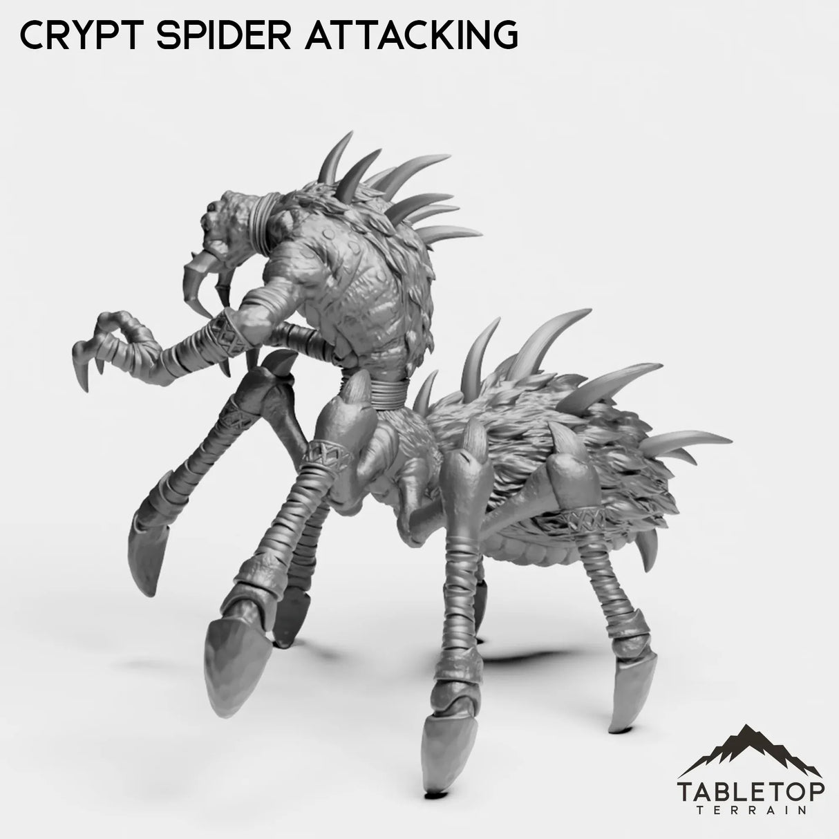 Tabletop Terrain Miniature Crypt Spider