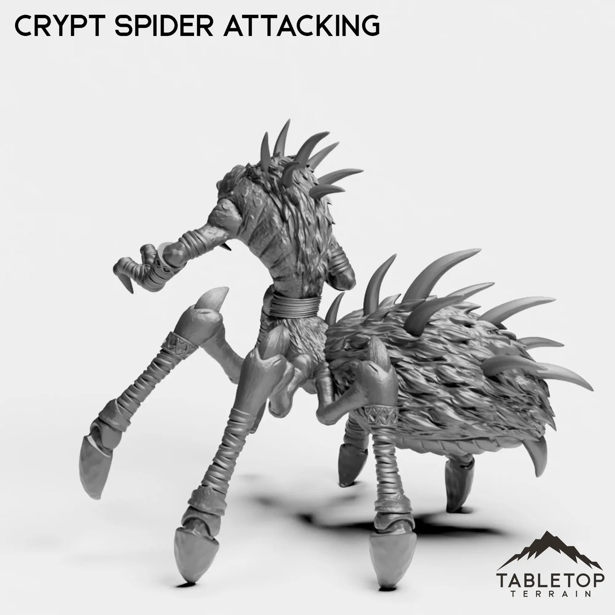 Tabletop Terrain Miniature Crypt Spider