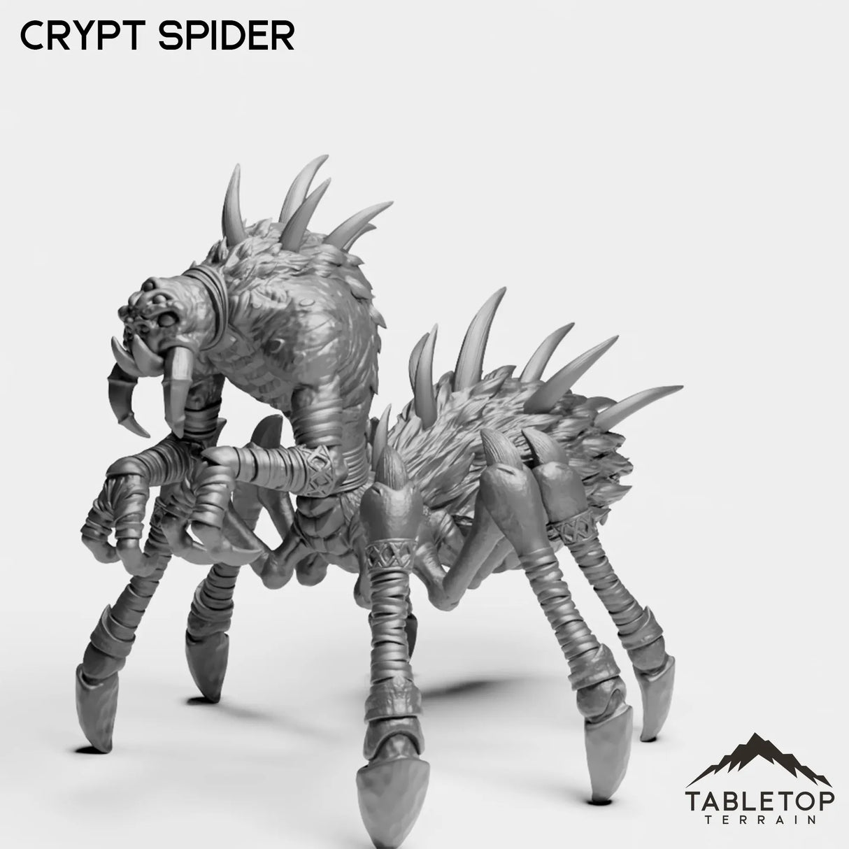 Tabletop Terrain Miniature Crypt Spider