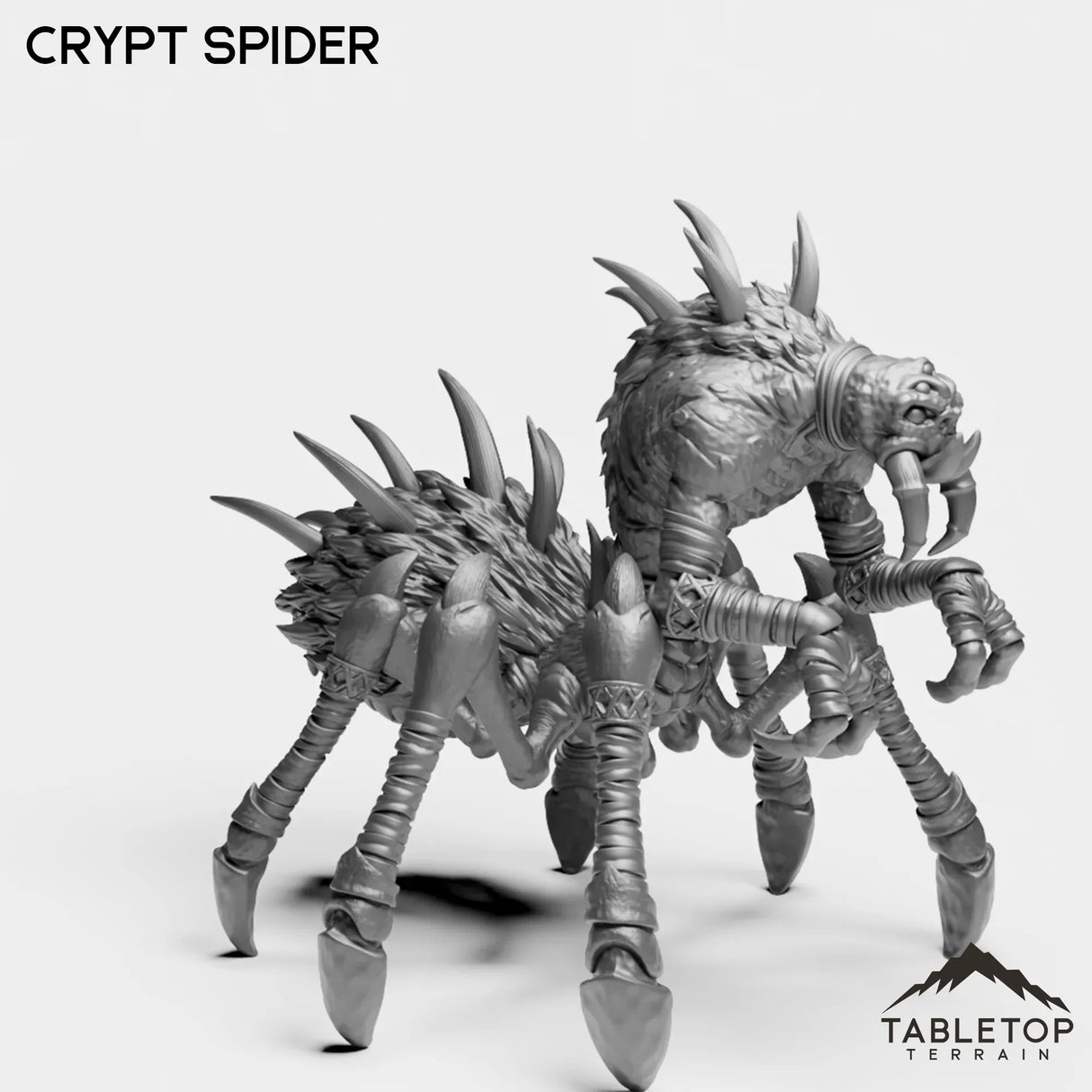 Tabletop Terrain Miniature Crypt Spider