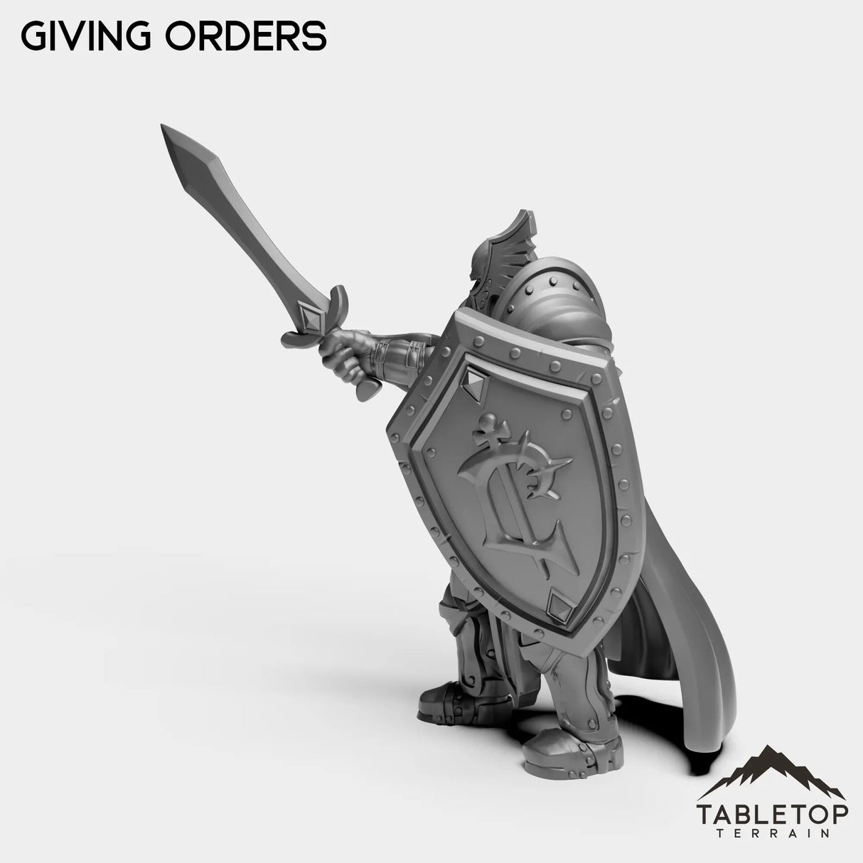 Tabletop Terrain Miniature Culled Knights Captain