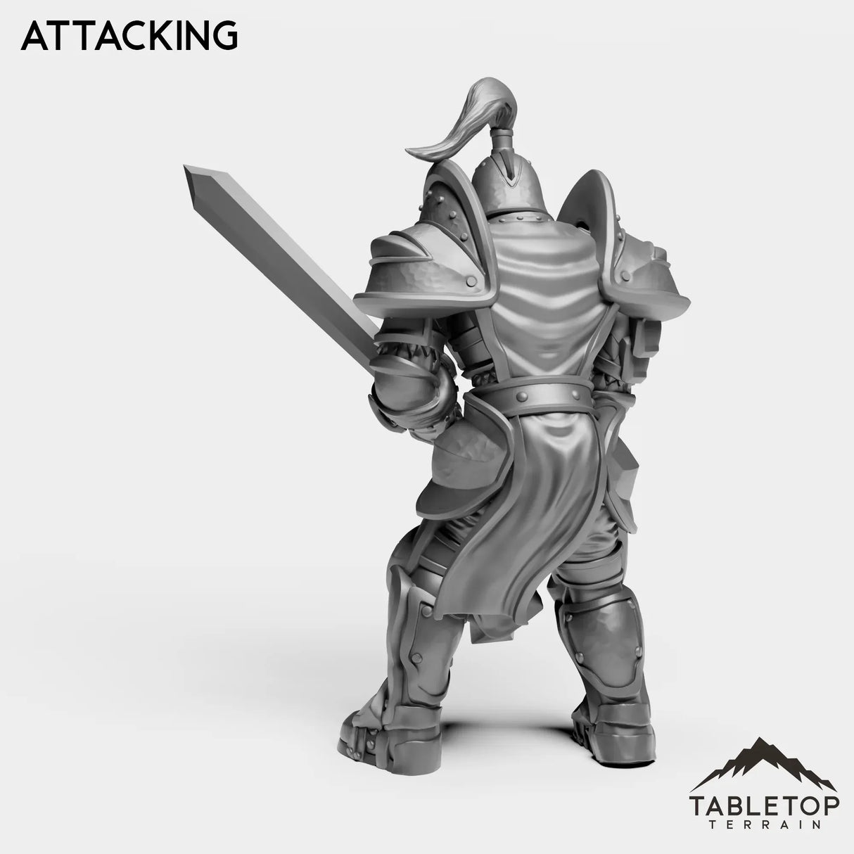 Tabletop Terrain Miniature Culled Knights Footman