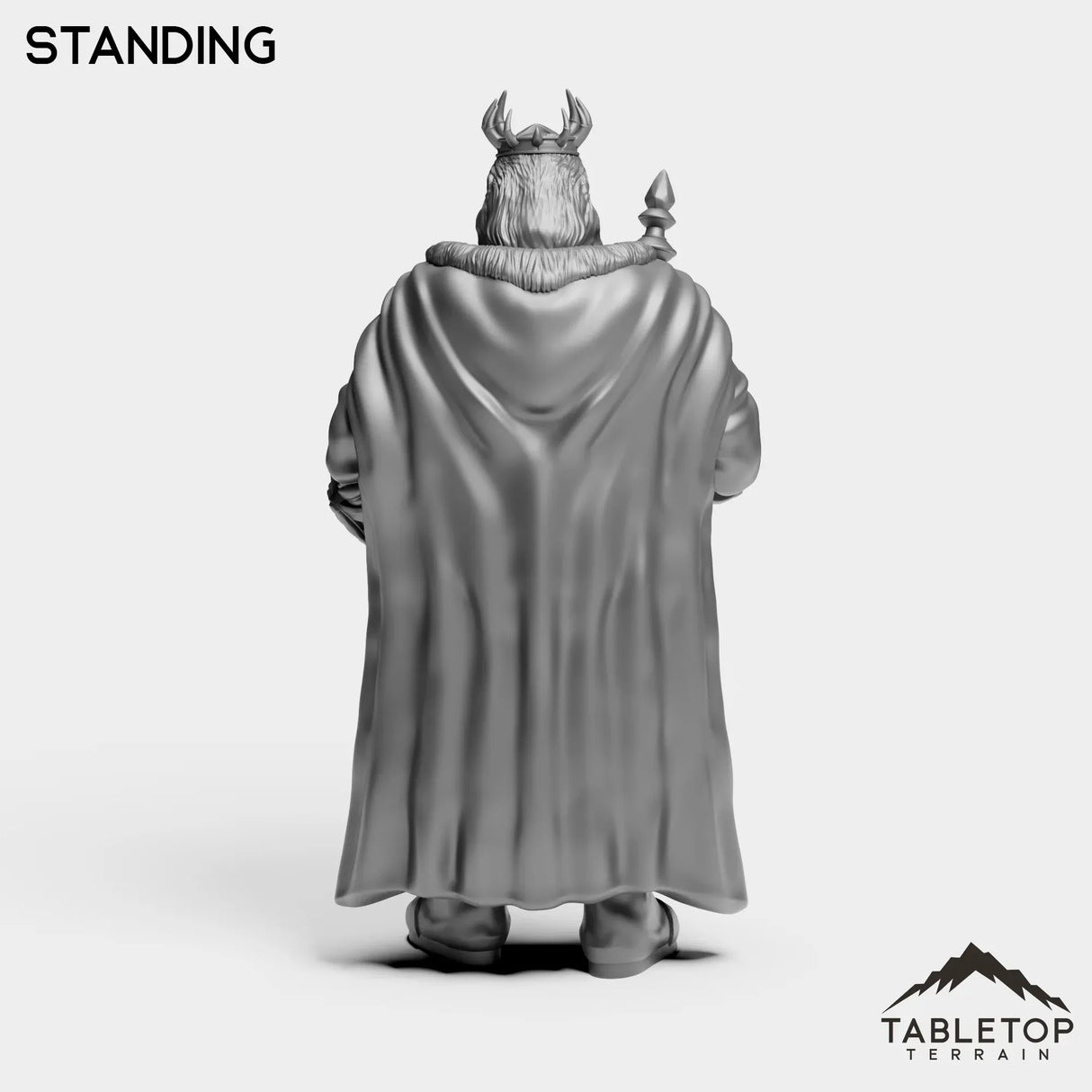 Tabletop Terrain Miniature Culled Knights King