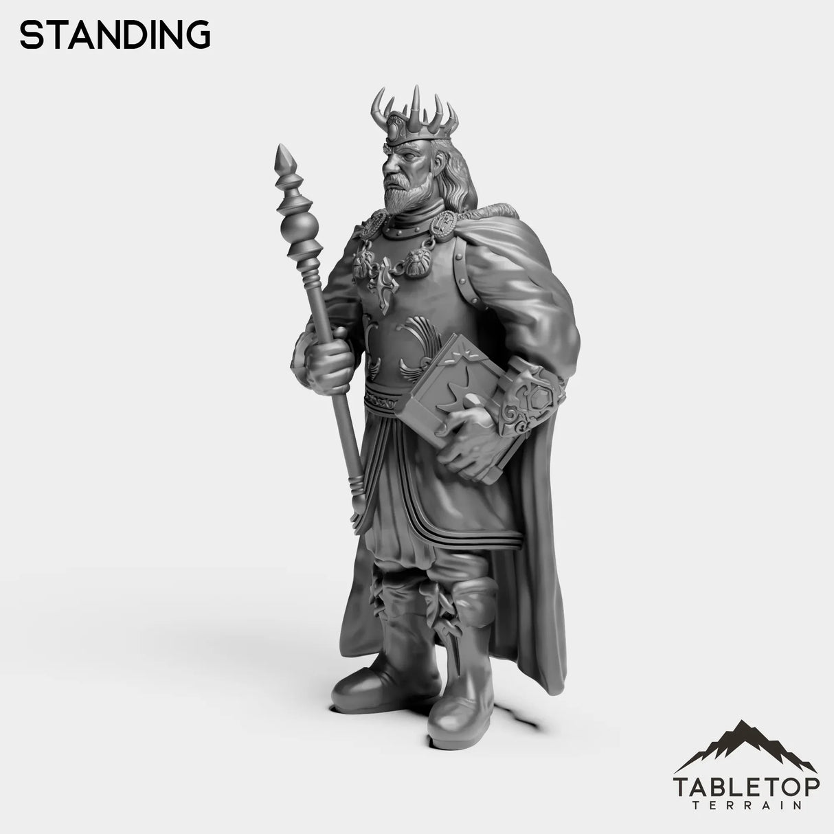 Tabletop Terrain Miniature Culled Knights King